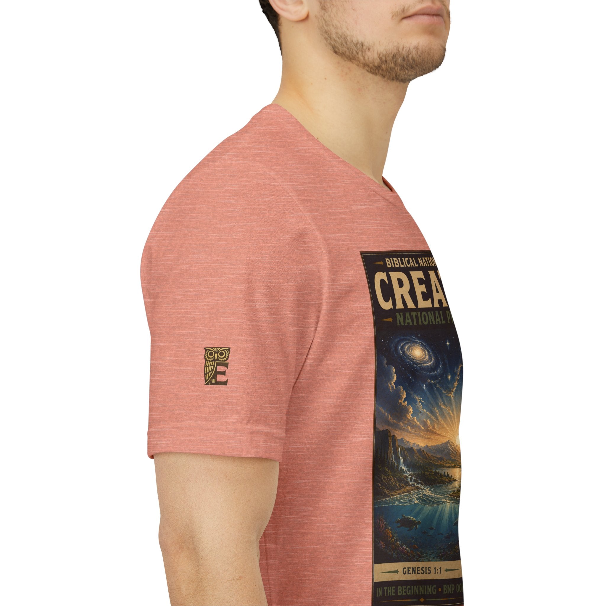 Biblical National Park Collection I- In The Beginning #001/006 - Genisis 1:1 T-Shirt | Biblical National Parks landscape tee
