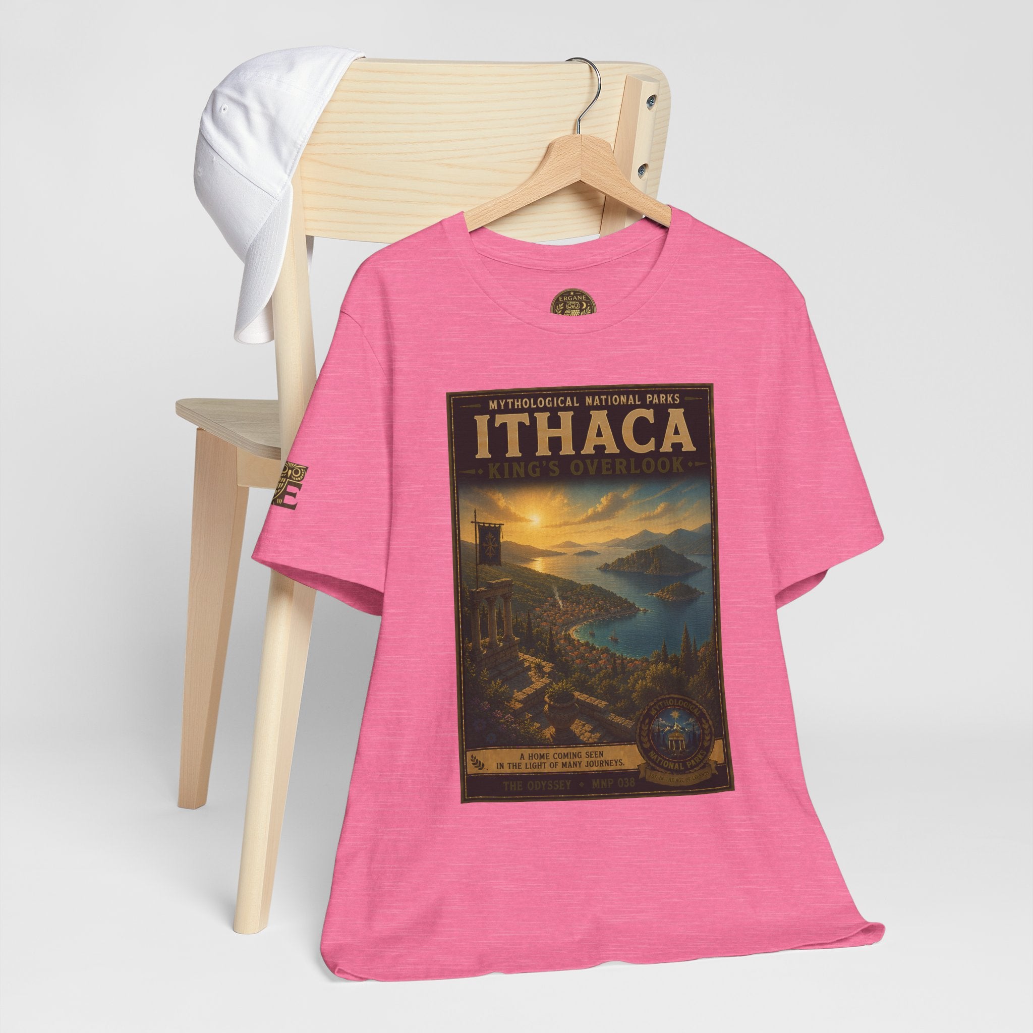 Mythological National Parks Collection IV- #038-038 - THE ODYSSEY | Vintage nature poster Tee | Mythological National Parks graphic shirt