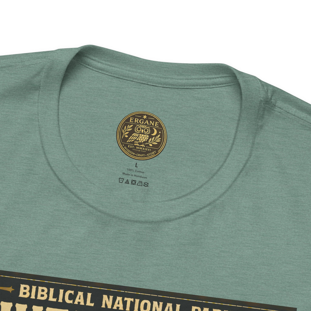 Biblical National Parks Collection X- #061/061 - Revelation: The Final Frontier | Revelation 22 | Vintage nature poster Tee | Biblical national parks graphic shirt 2