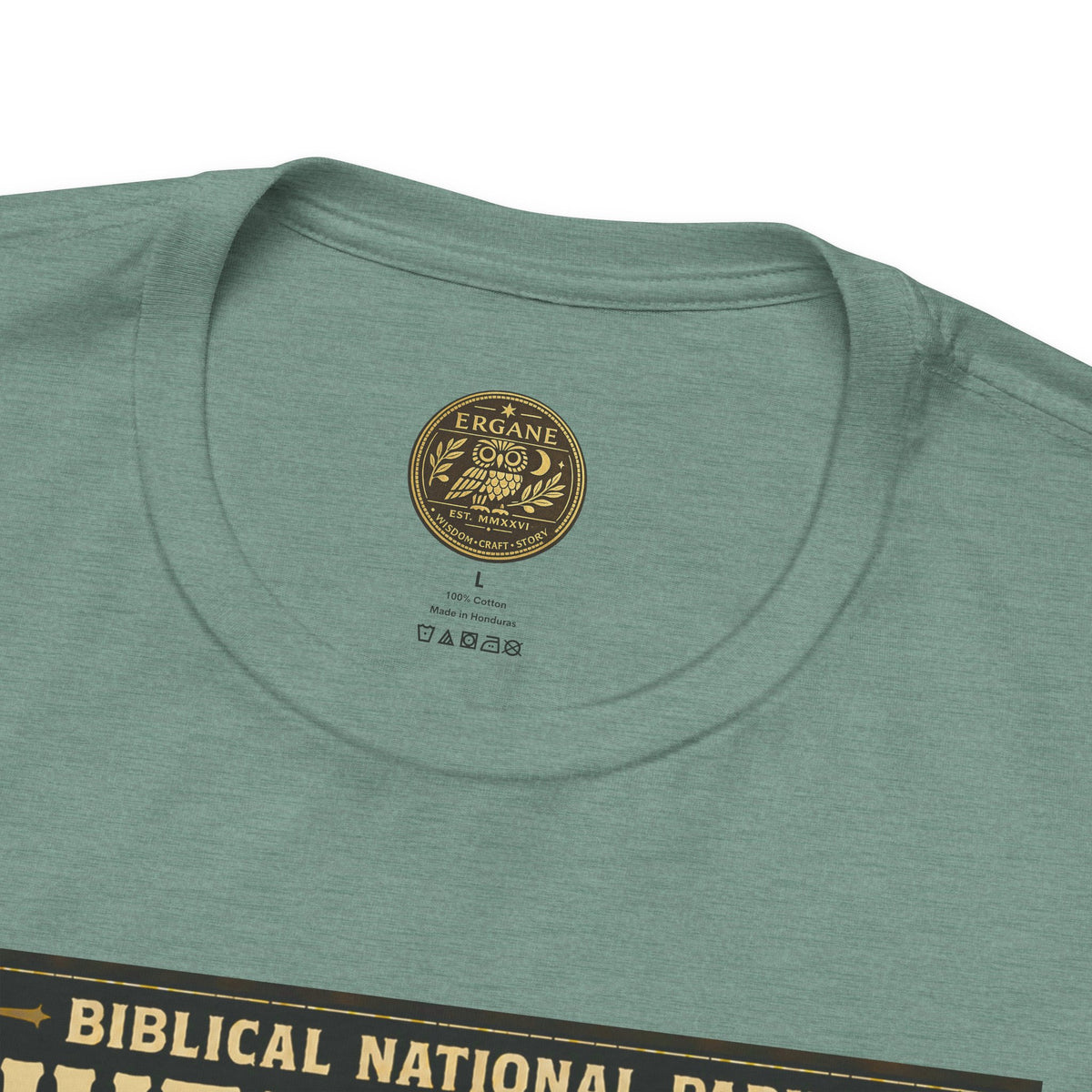 Biblical National Parks Collection X- #061/061 - Revelation: The Final Frontier | Revelation 22 | Vintage nature poster Tee | Biblical national parks graphic shirt 2