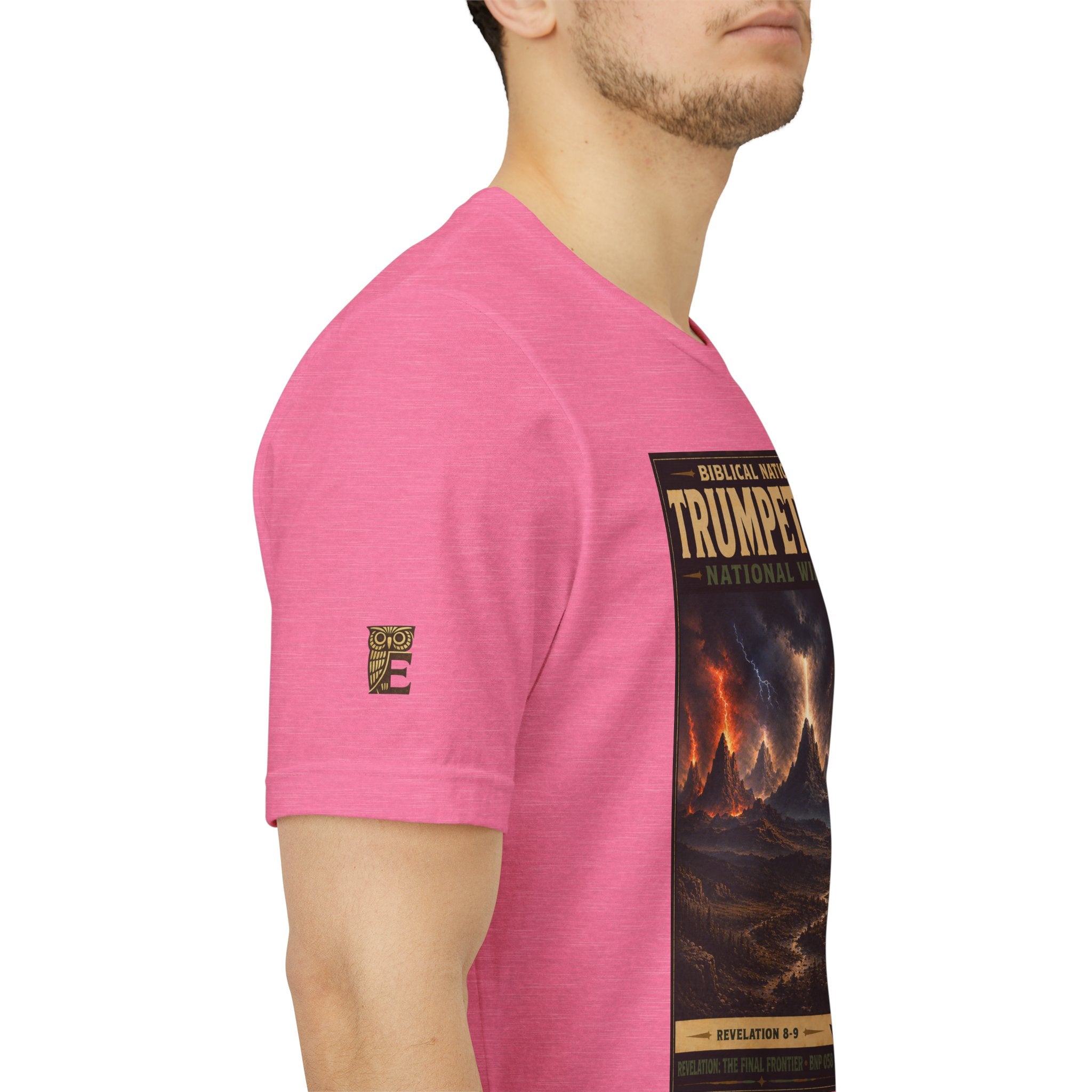 Biblical National Parks Collection X- #058/061 - Revelation: The Final Frontier | Revelation 8-9 | Vintage nature poster Tee | Biblical national parks graphic shirt