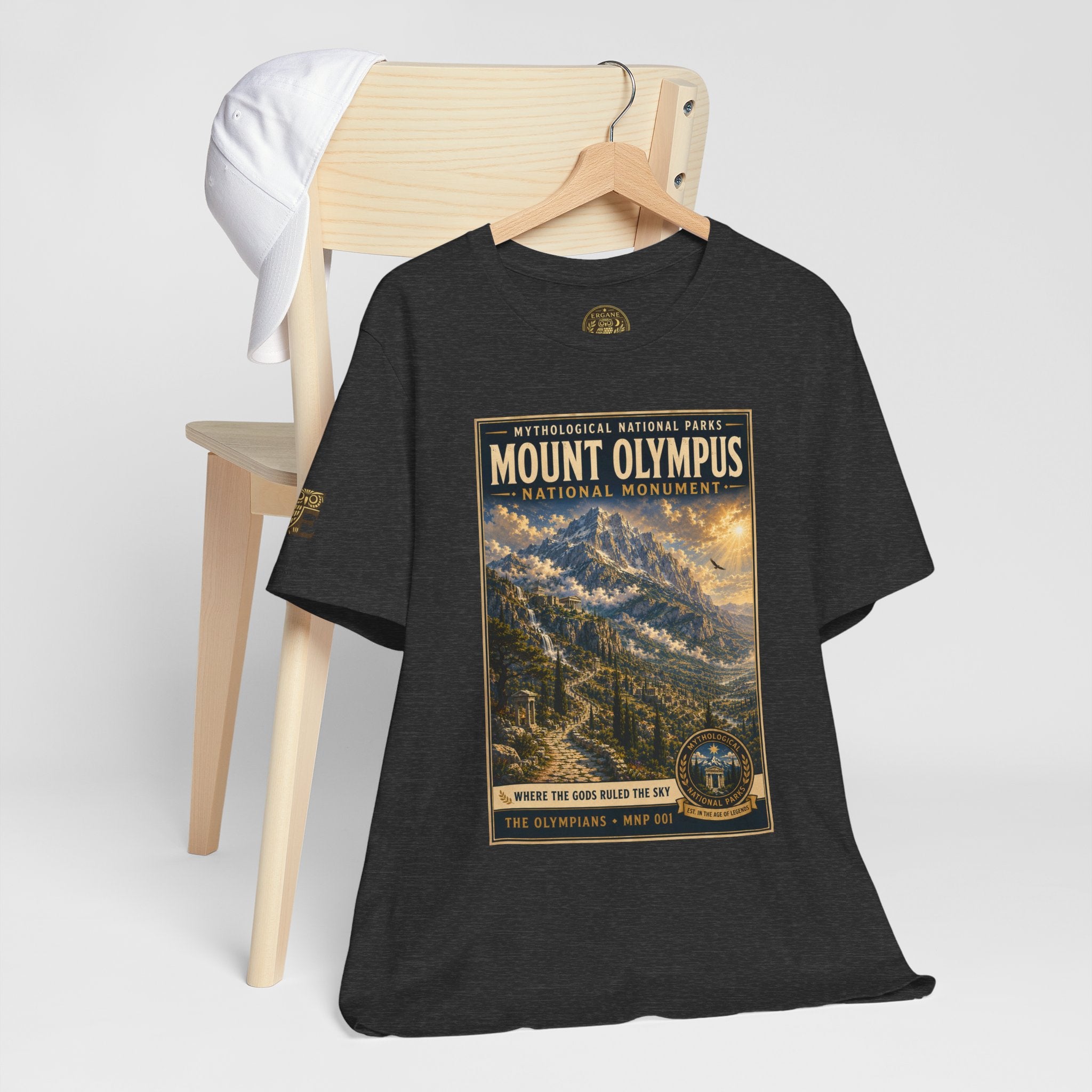 Mythological National Parks Collection I- #001-007- The Olympians  | Vintage nature poster Tee | Mythological National Parks graphic shirt