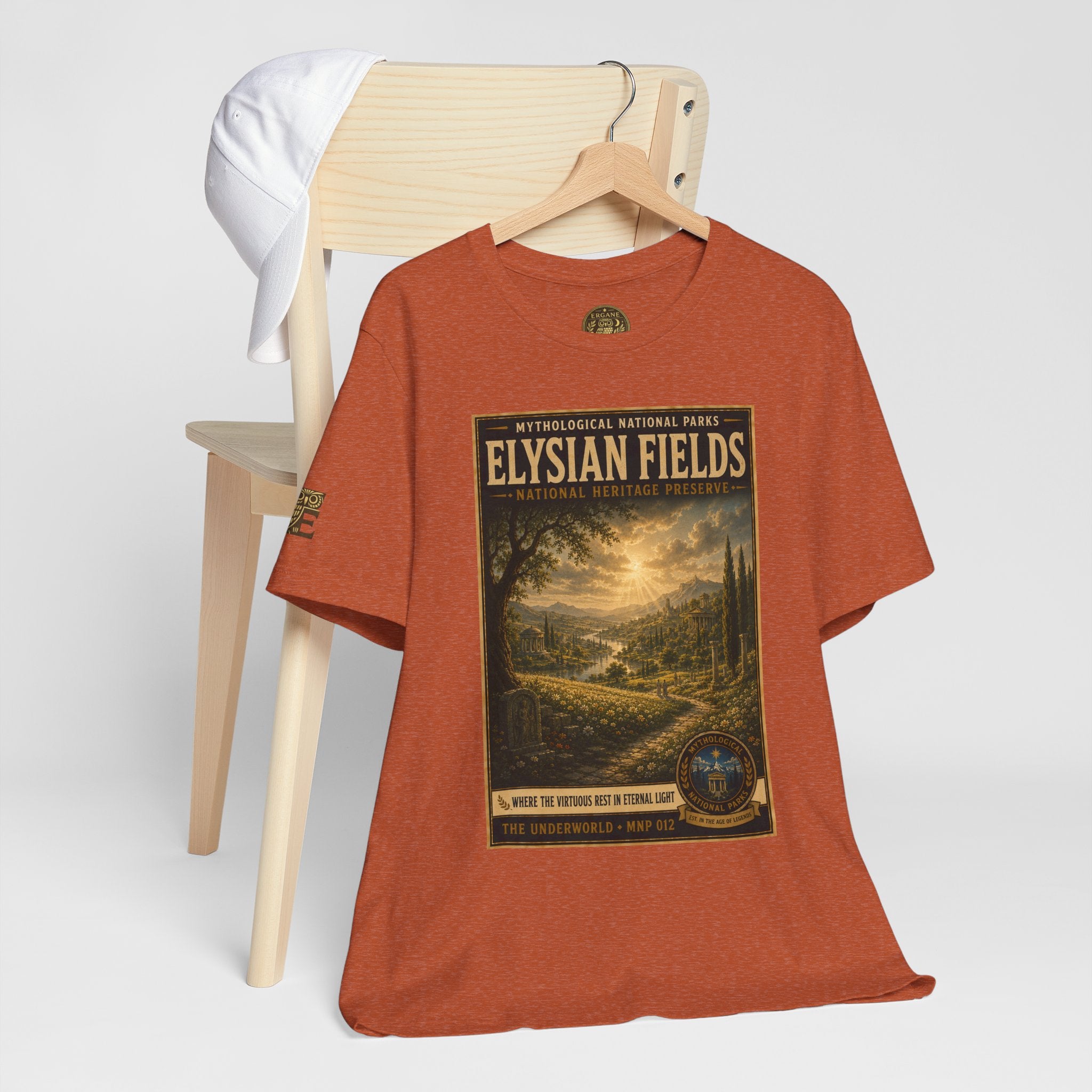 Mythological National Parks Collection II- #012-016 -The Underworld | Vintage nature poster Tee | Mythological National Parks graphic shirt