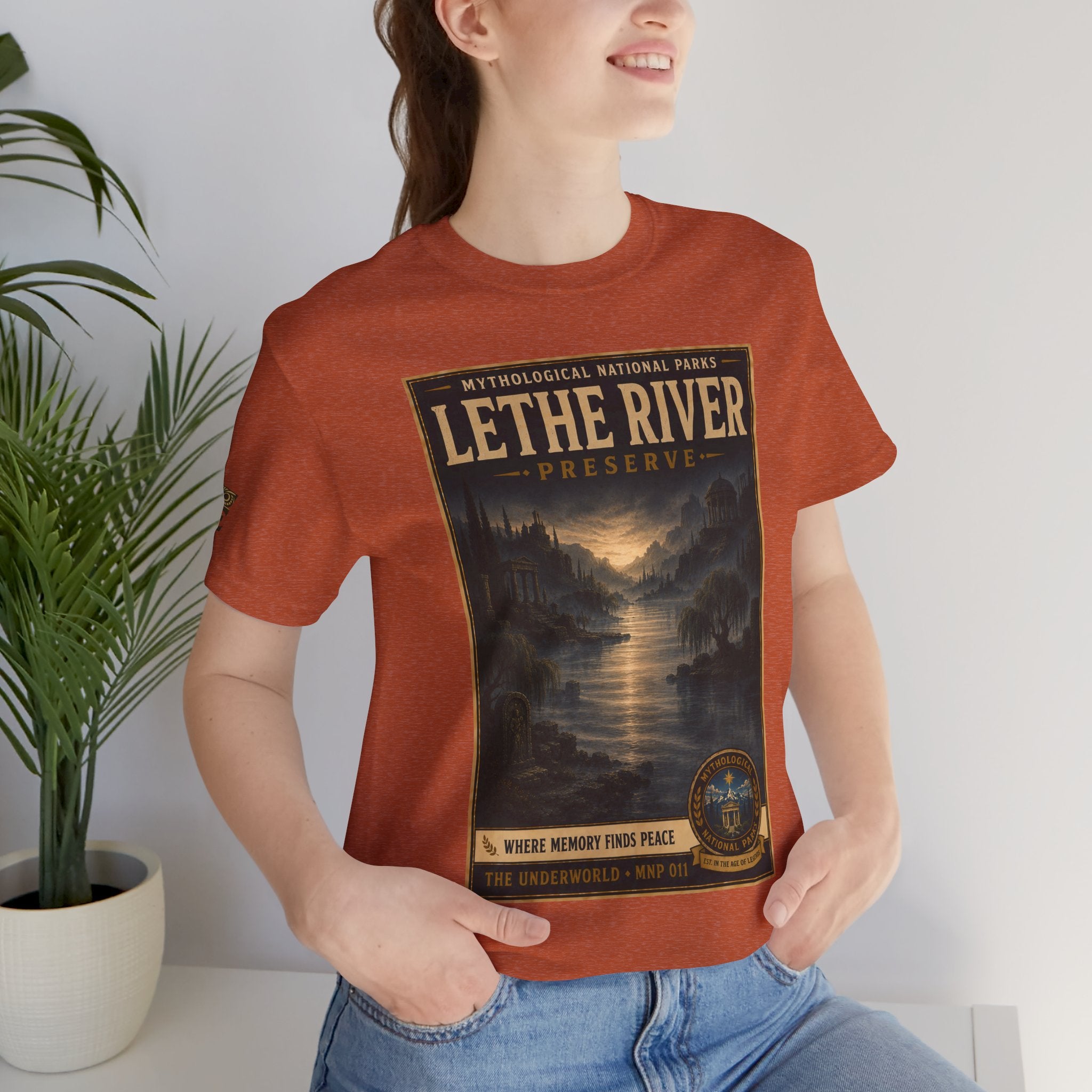 Mythological National Parks Collection II- #011-016 -The Underworld | Vintage nature poster Tee | Mythological National Parks graphic shirt
