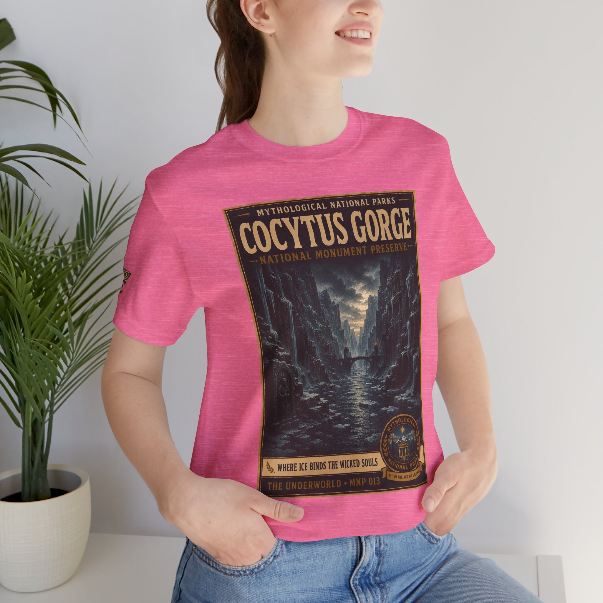 Mythological National Parks Collection II- #013-016 -The Underworld | Vintage nature poster Tee | Mythological National Parks graphic shirt