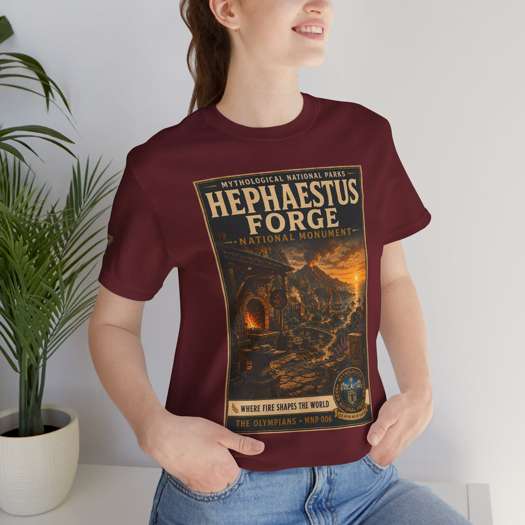 Mythological National Parks Collection I- #006-007 -The Olympians | Vintage nature poster Tee | Mythological National Parks graphic shirt