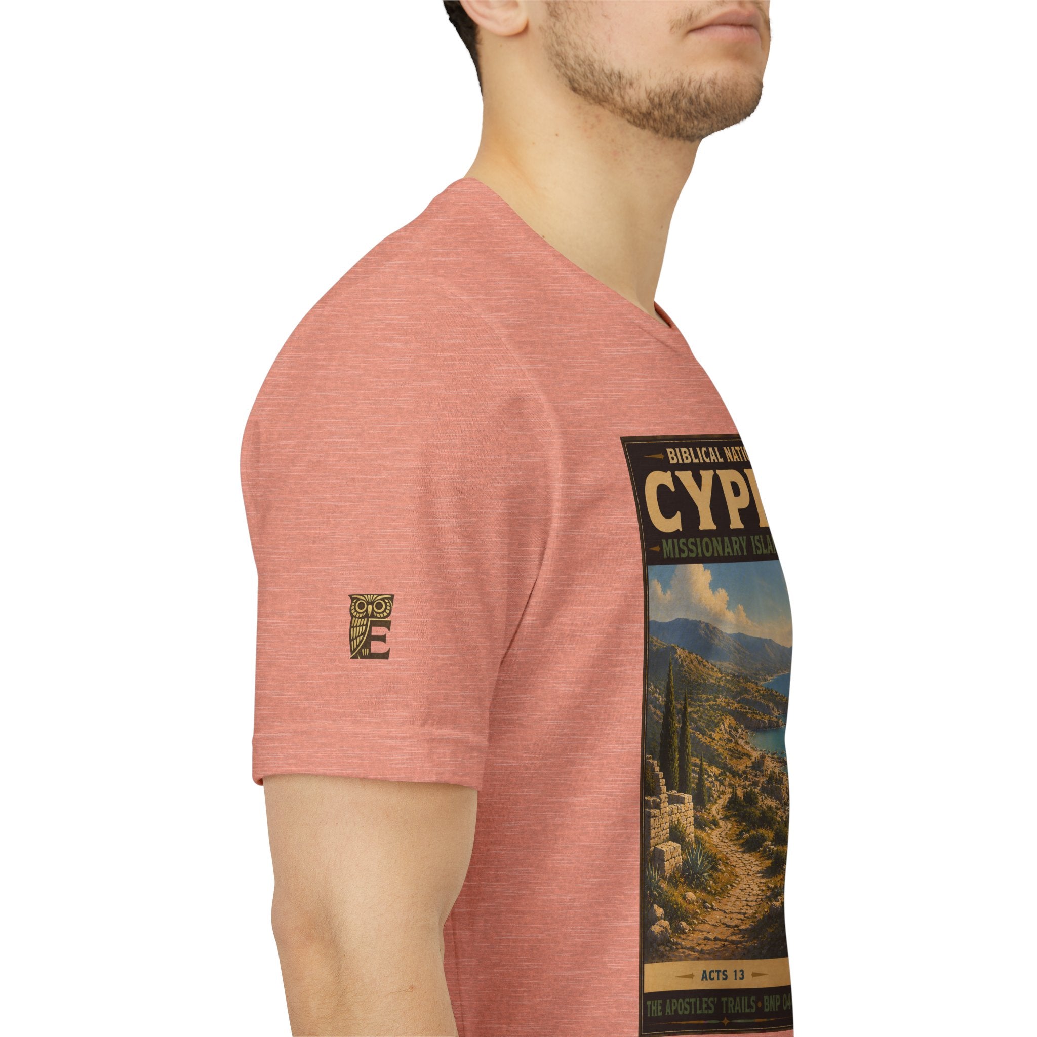 Biblical National Parks Collection VIII- The Apostles' Trails #044/049 | Acts 13 | Vintage nature poster Tee | Biblical national parks graphic shirt