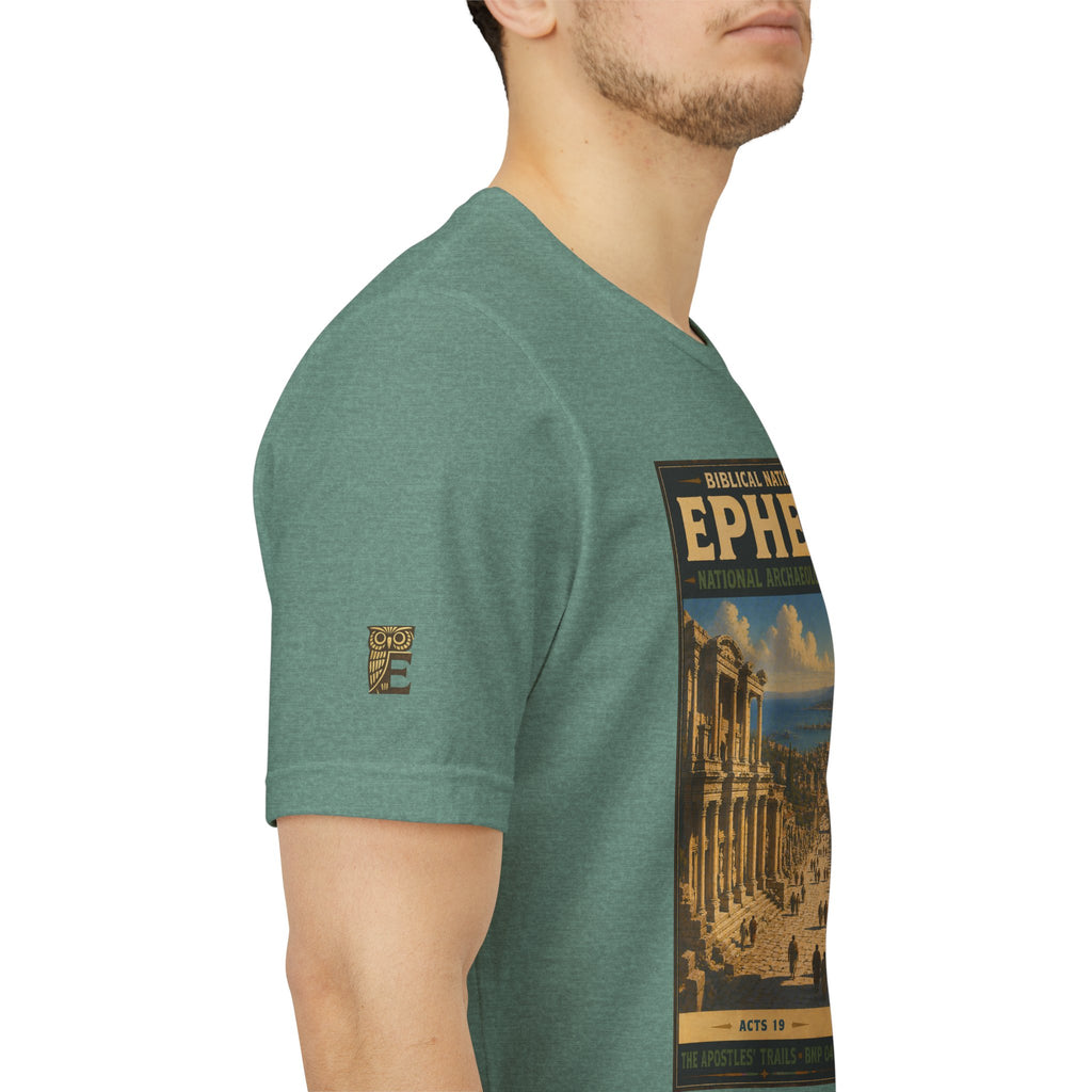 Biblical National Parks Collection VIII- The Apostles' Trails #048/049 | Acts 19 | Vintage nature poster Tee | Biblical national parks graphic shirt