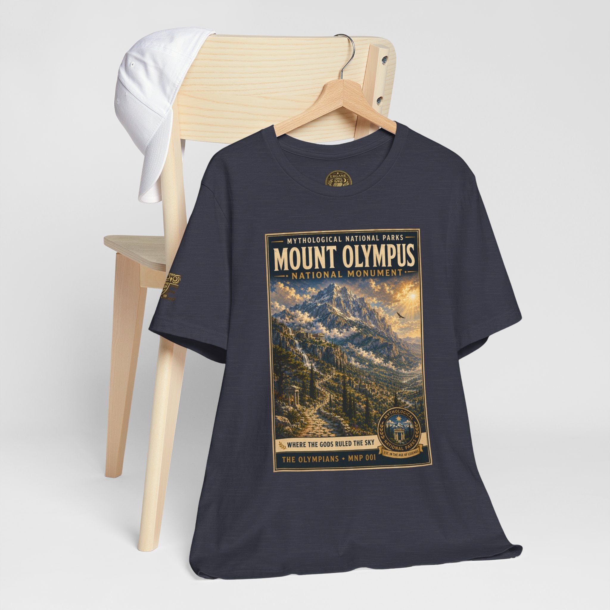 Mythological National Parks Collection I- #001-007- The Olympians  | Vintage nature poster Tee | Mythological National Parks graphic shirt