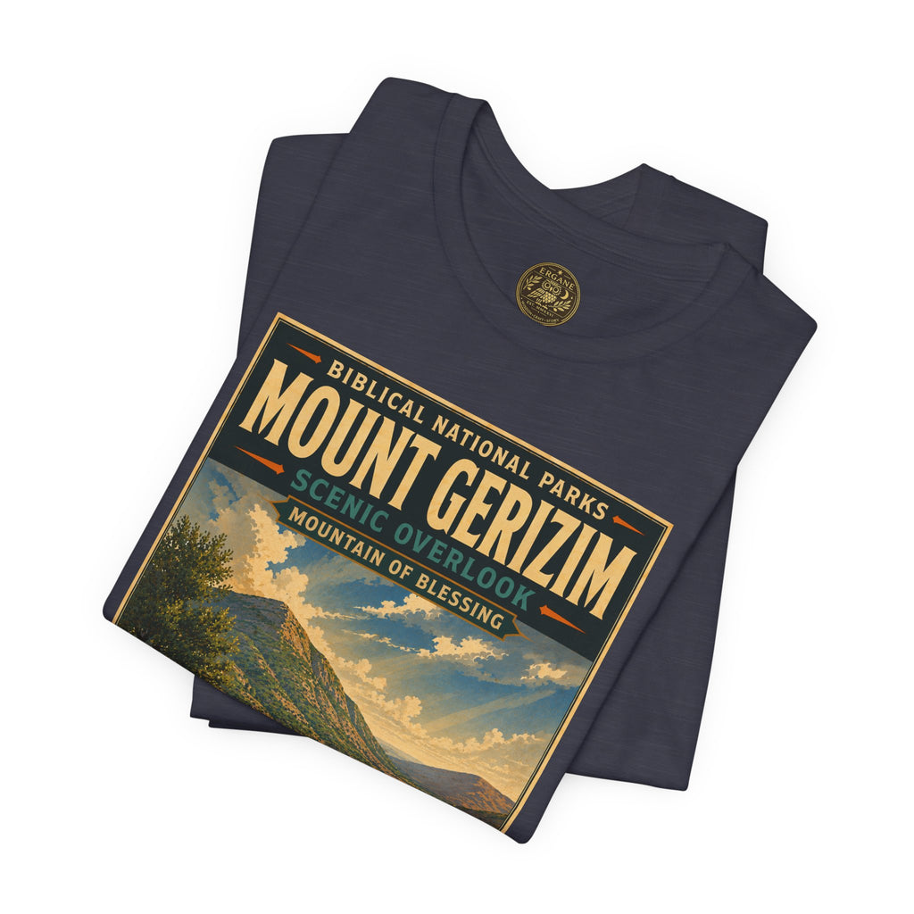 Biblical National Parks Collection III- The Promised Land #017/018 Joshua 8 | Vintage nature poster Tee | Biblical national parks graphic shirt