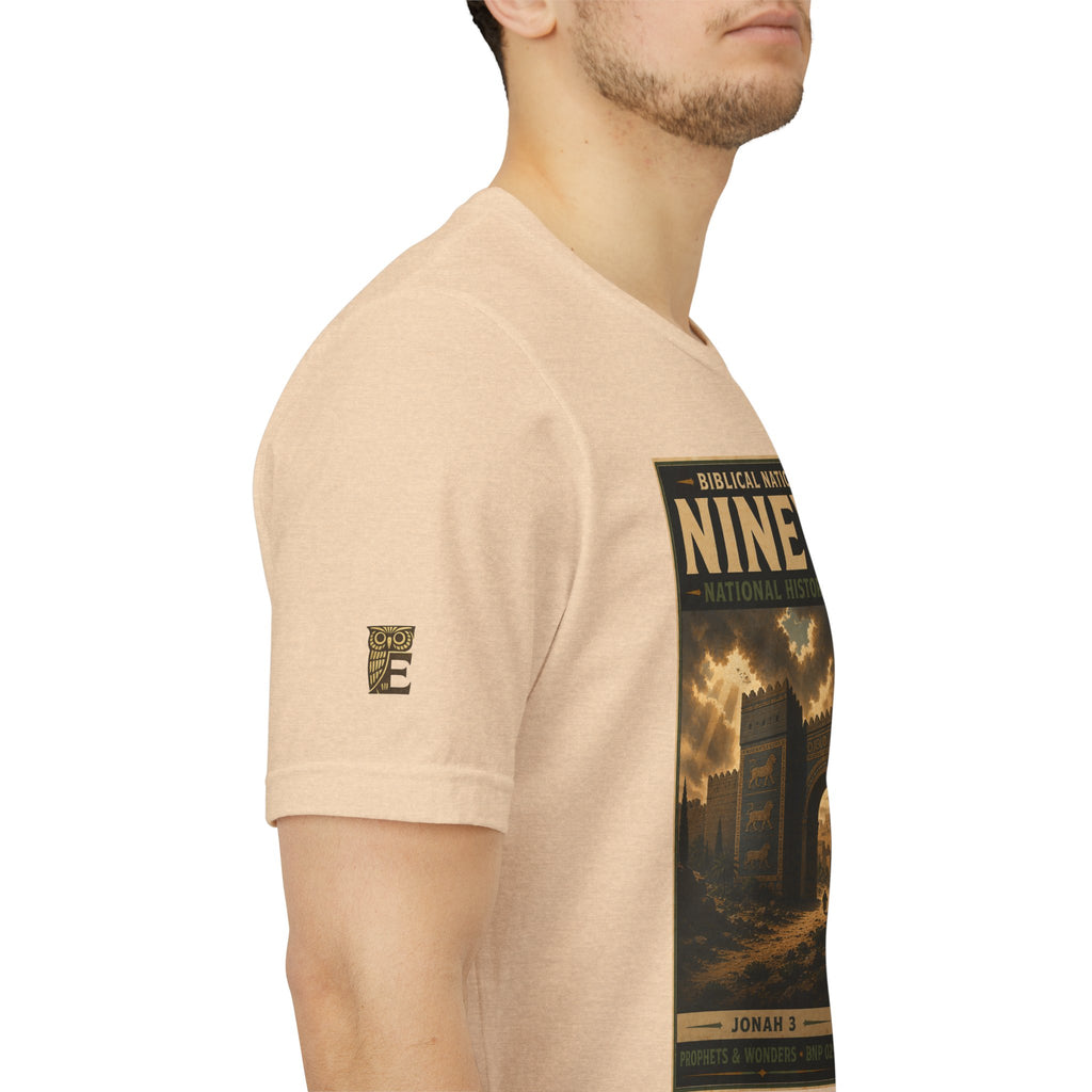 Biblical National Parks Collection V- Prophets & Wonders #029/030 Jonah 3 | Vintage nature poster Tee | Biblical national parks graphic shirt