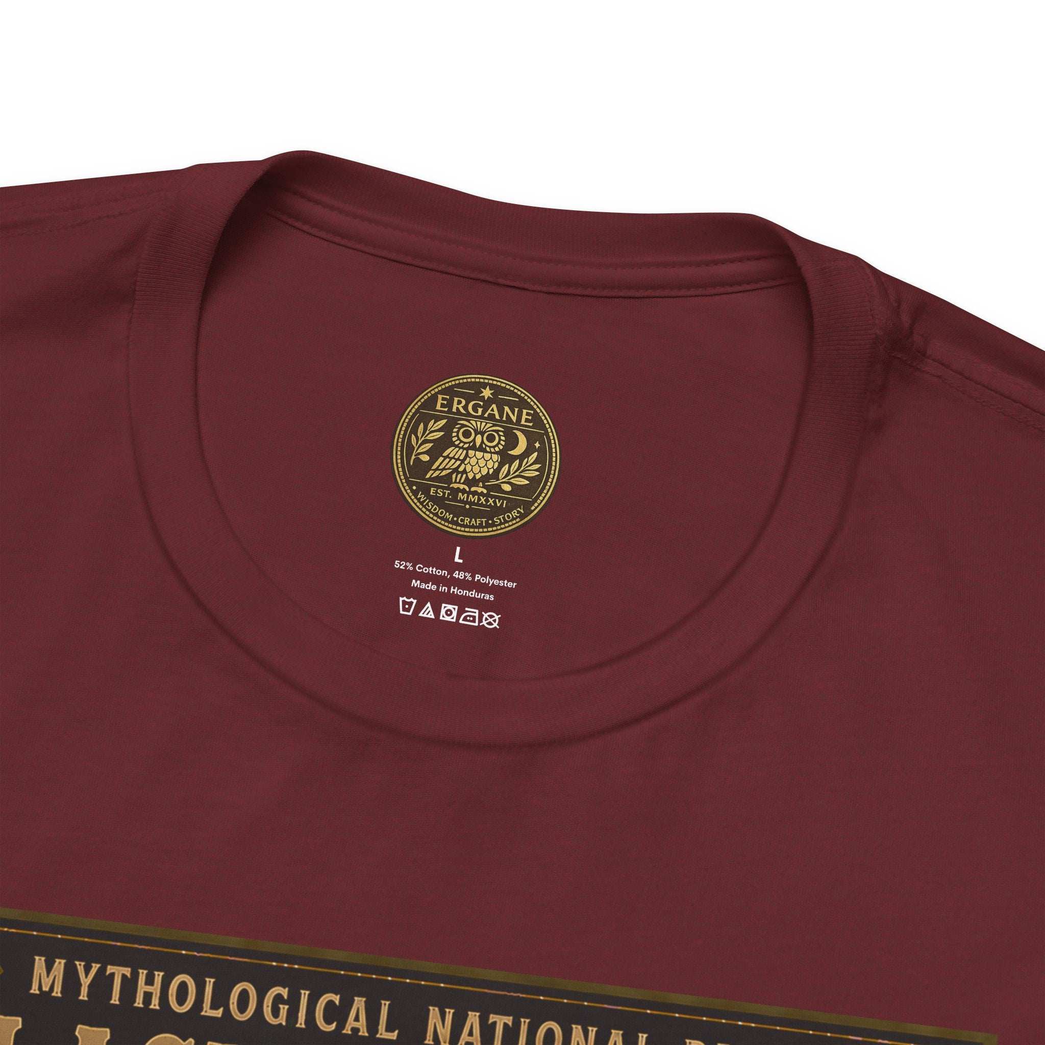 Mythological National Parks Collection III- #028-028 - Heros & Monsters | Vintage nature poster Tee | Mythological National Parks graphic shirt