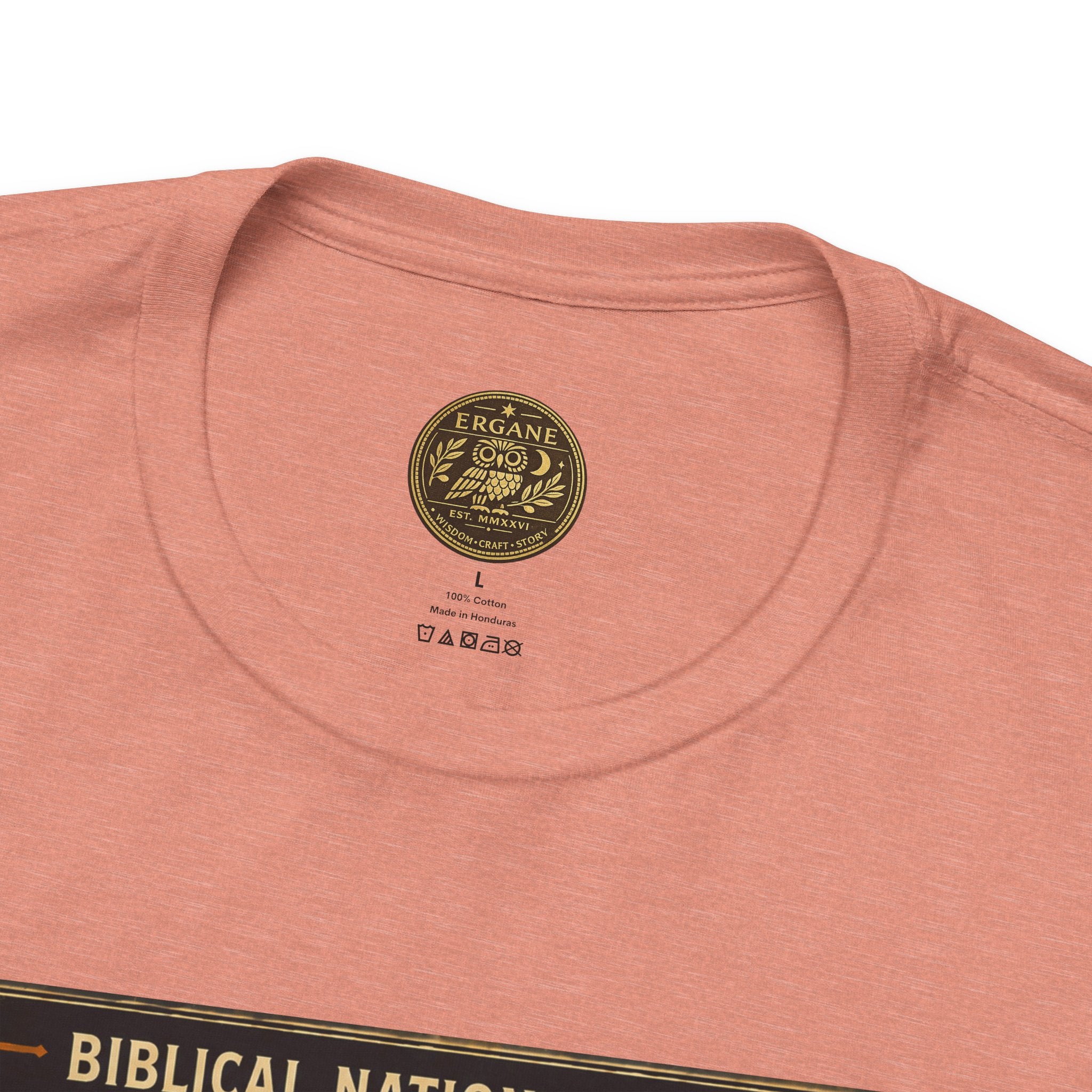 Biblical National Parks Collection II- The Exodus Trail #007/013 Exodus 3: 1-6 | Vintage nature poster Tee | Biblical national parks graphic shirt