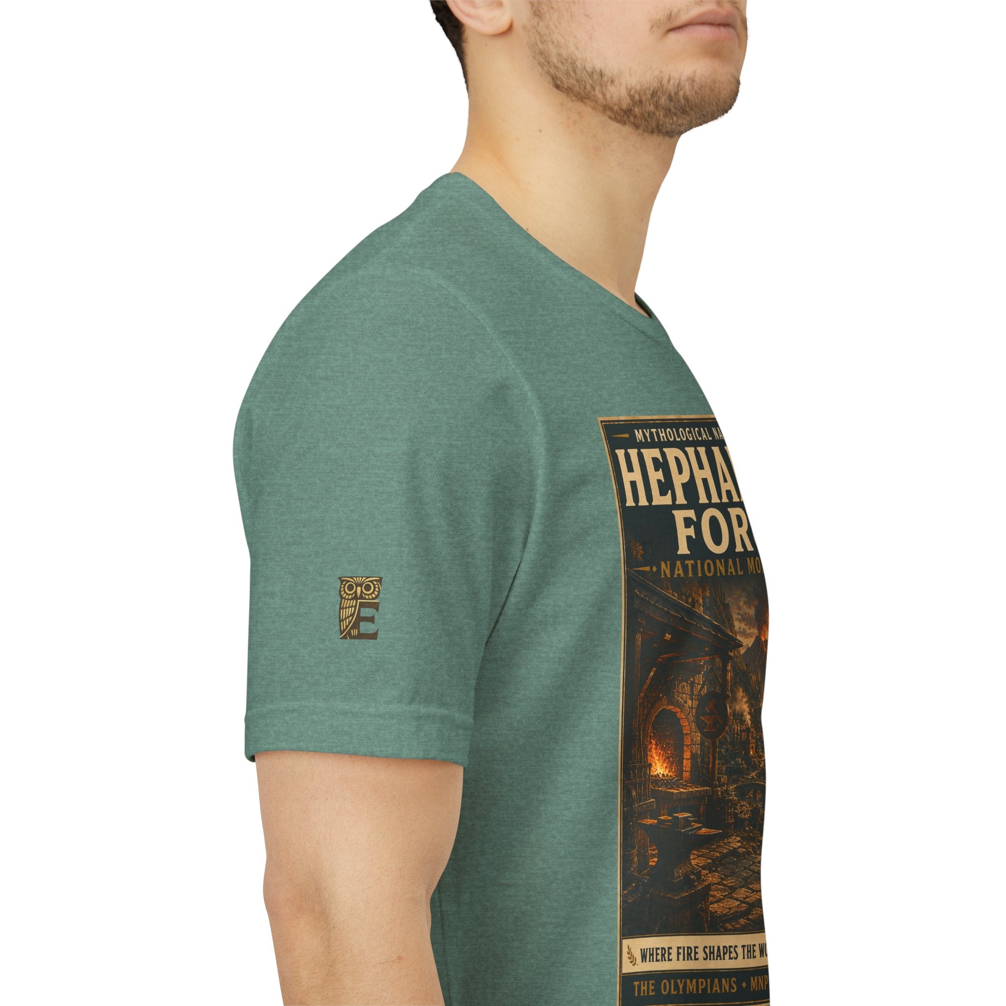 Mythological National Parks Collection I- #006-007 -The Olympians | Vintage nature poster Tee | Mythological National Parks graphic shirt