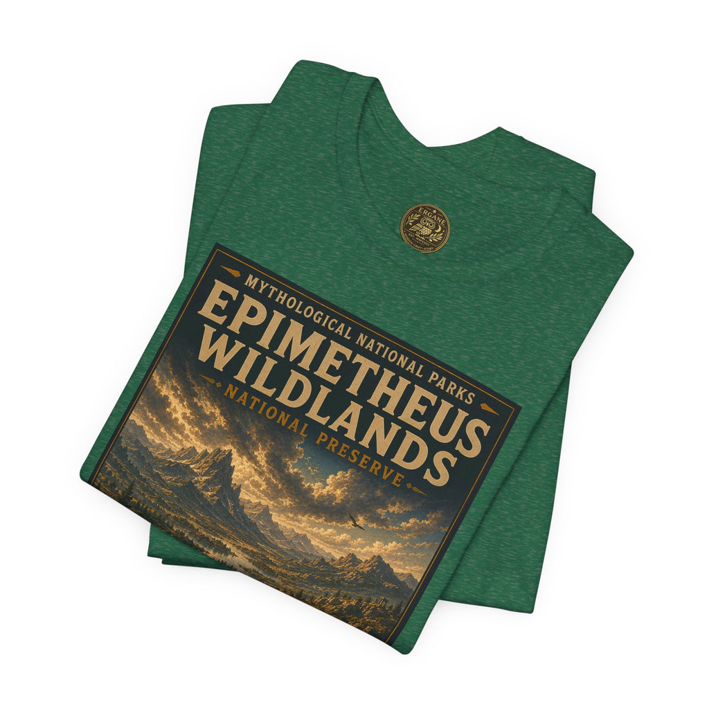 Mythological National Parks COLLECTION V- #046-050 TITANS & PRIMORDIAL REALMS | Vintage nature poster Tee | Mythological National Parks graphic shirt