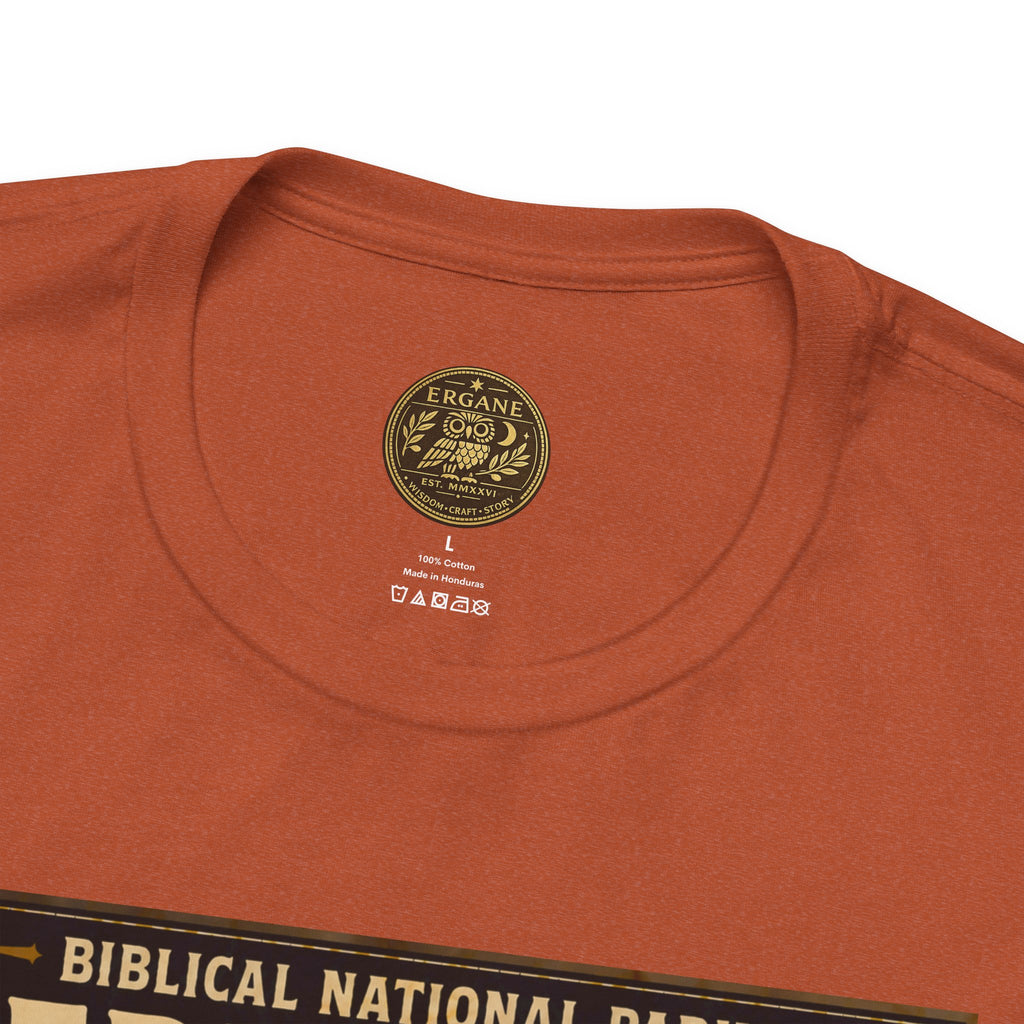 Biblical National Parks Collection VII- The Holy Week #037/041 | Matthew 21-23 | Vintage nature poster Tee | Biblical national parks graphic shirt