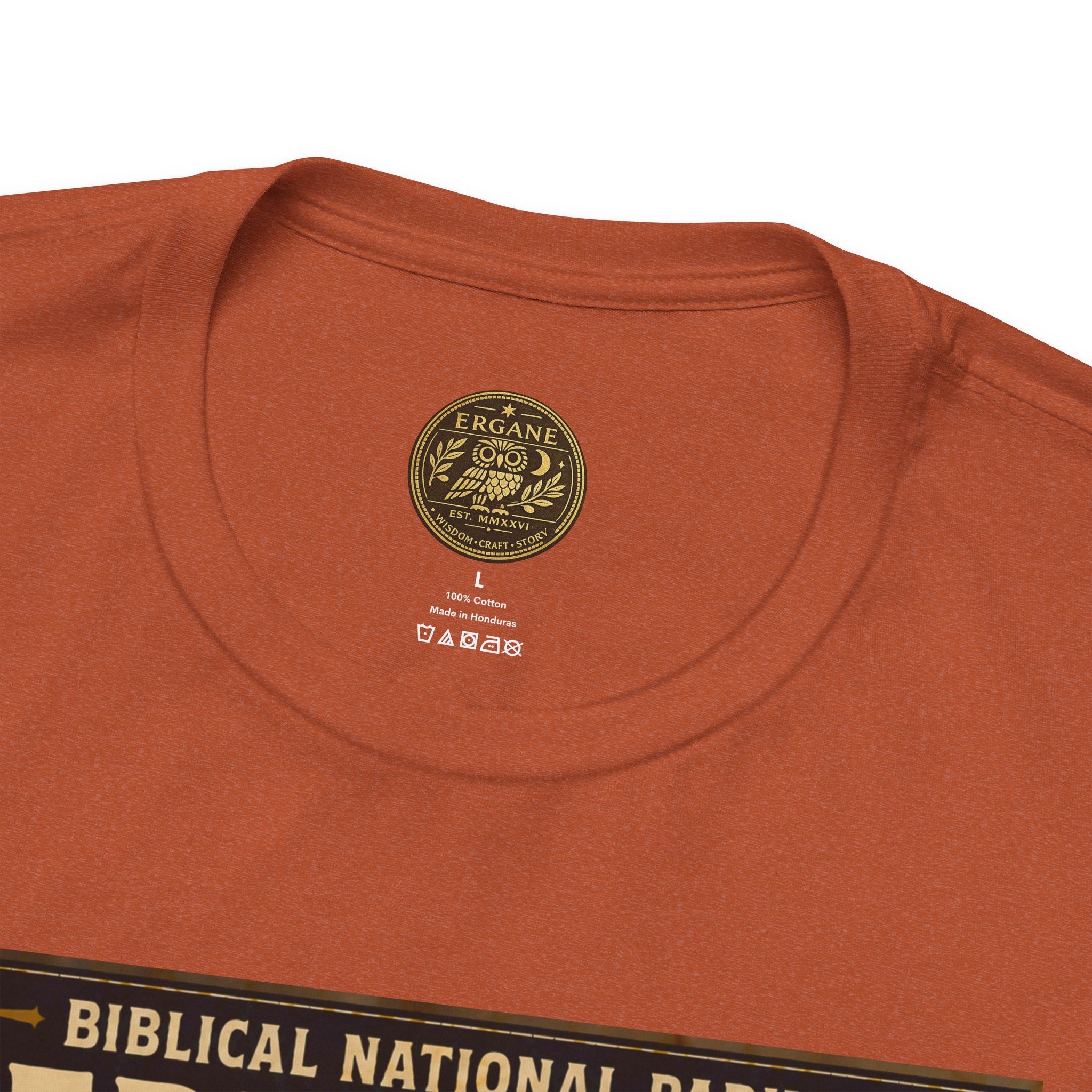 Biblical National Parks Collection VII- The Holy Week #037/041 | Matthew 21-23 | Vintage nature poster Tee | Biblical national parks graphic shirt
