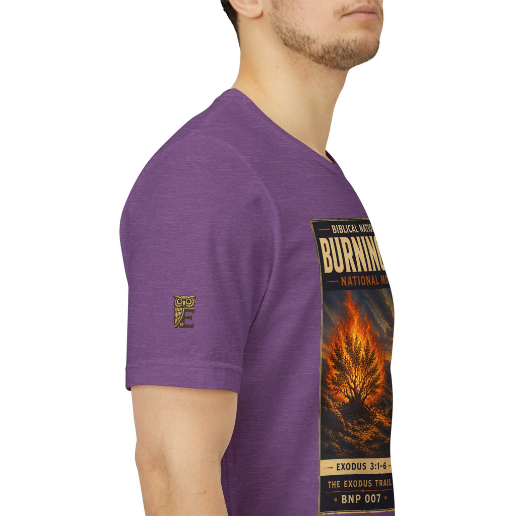 Biblical National Parks Collection II- The Exodus Trail #007/013 Exodus 3: 1-6 | Vintage nature poster Tee | Biblical national parks graphic shirt