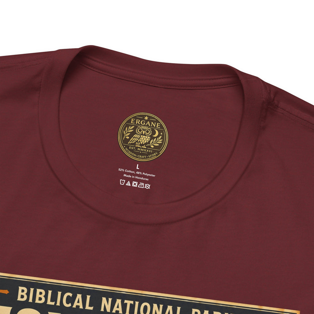Biblical National Parks Collection II- The Exodus Trail #011/013 Exodus 19: 1-20 | Vintage nature poster Tee | Biblical national parks graphic shirt