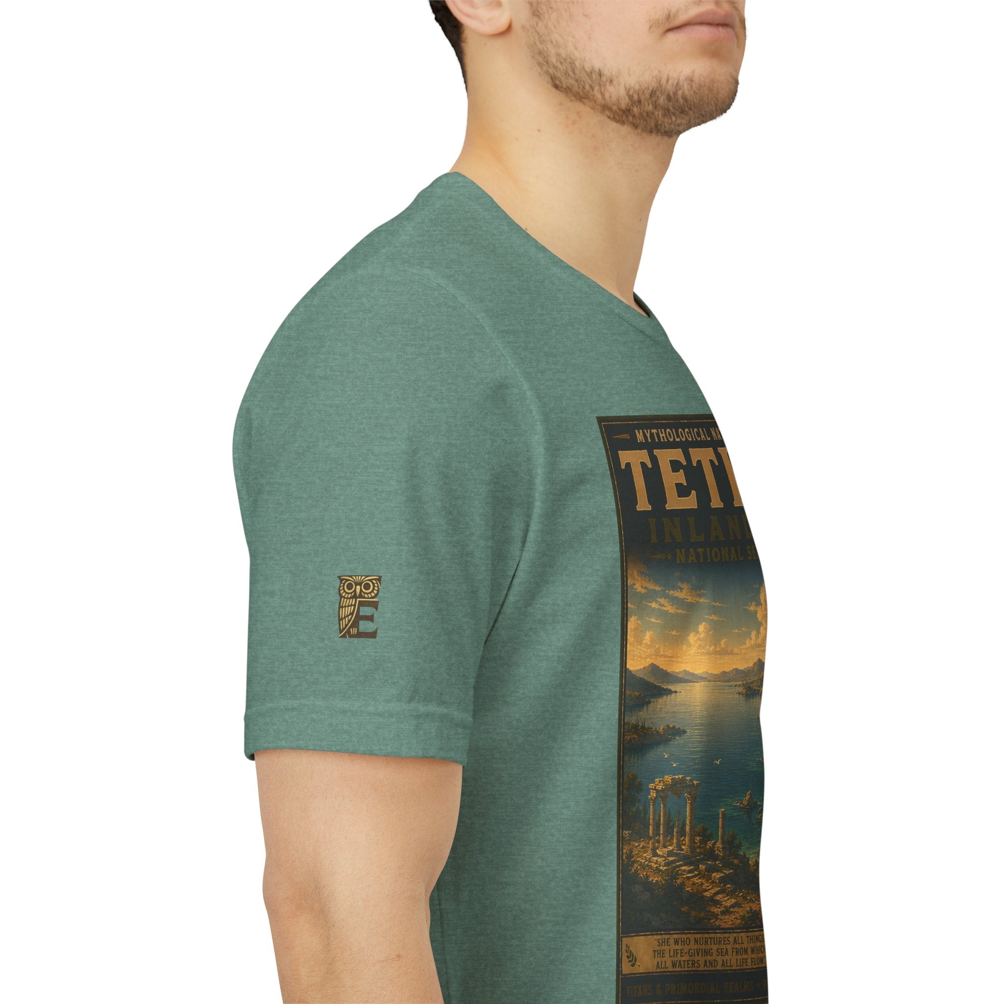 Mythological National Parks COLLECTION V- #043-050 TITANS & PRIMORDIAL REALMS | Vintage nature poster Tee | Mythological National Parks graphic shirt