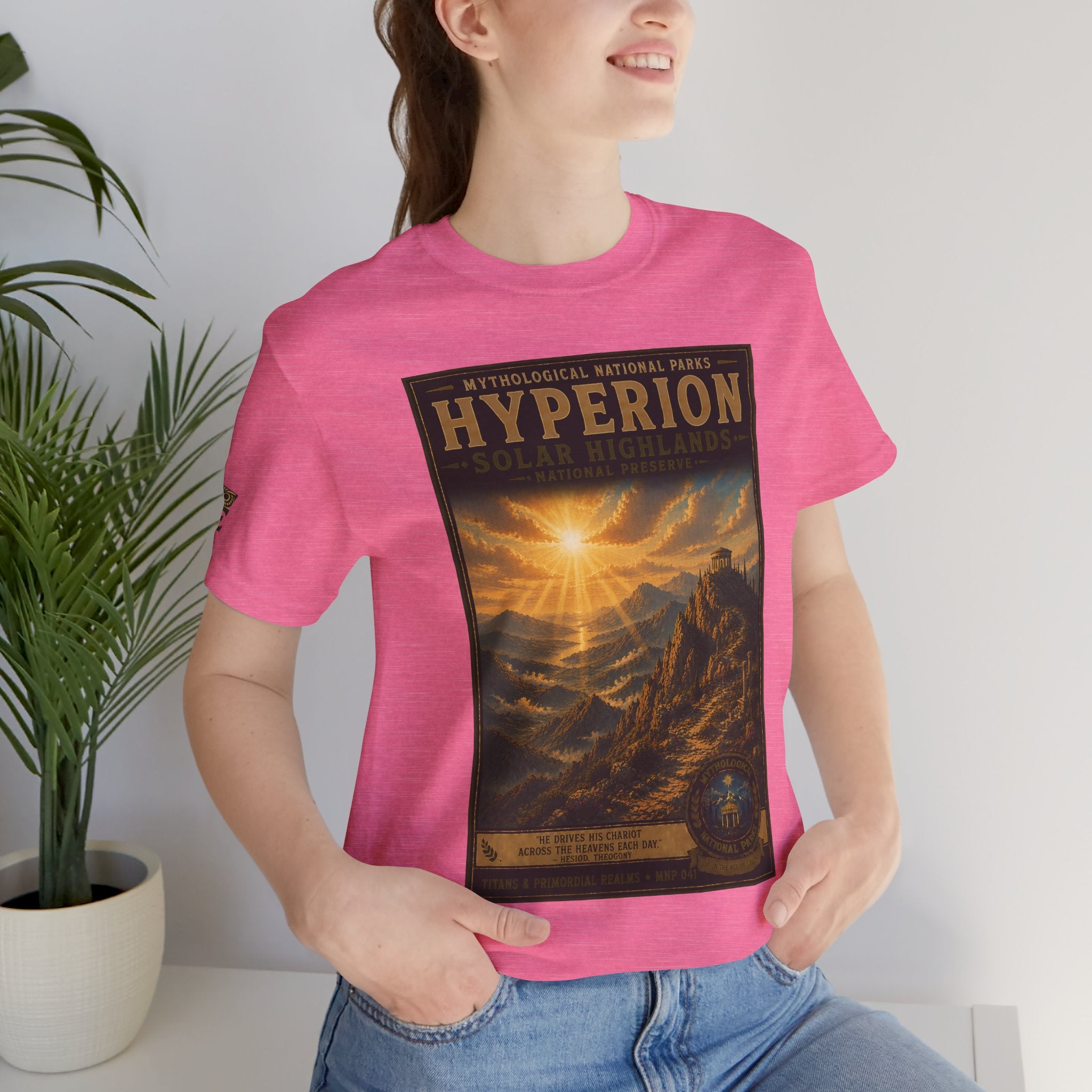 Mythological National Parks COLLECTION V- #041-050 TITANS & PRIMORDIAL REALMS | Vintage nature poster Tee | Mythological National Parks graphic shirt