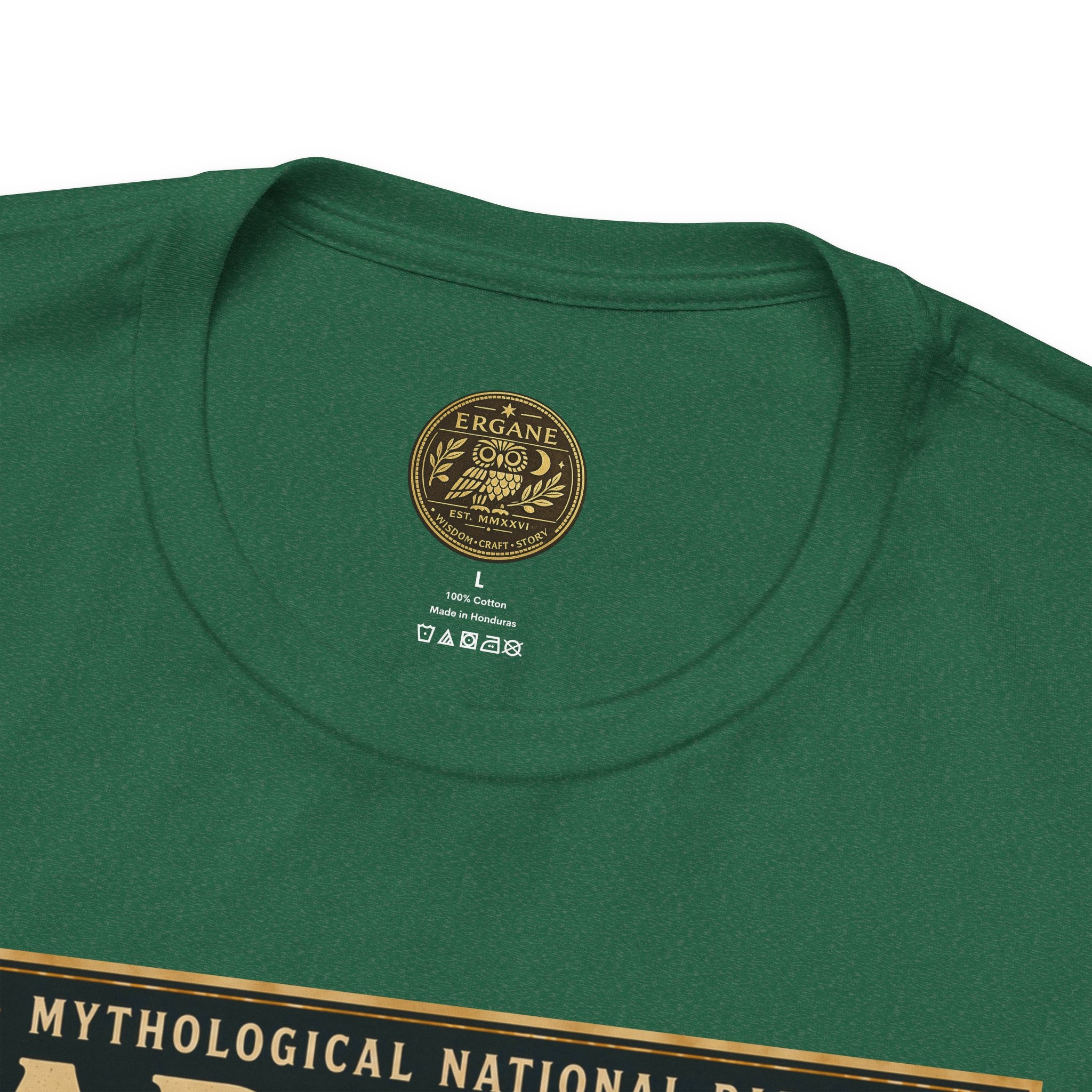Mythological National Parks Collection I- #007-007 -The Olympians | Vintage nature poster Tee | Mythological National Parks graphic shirt