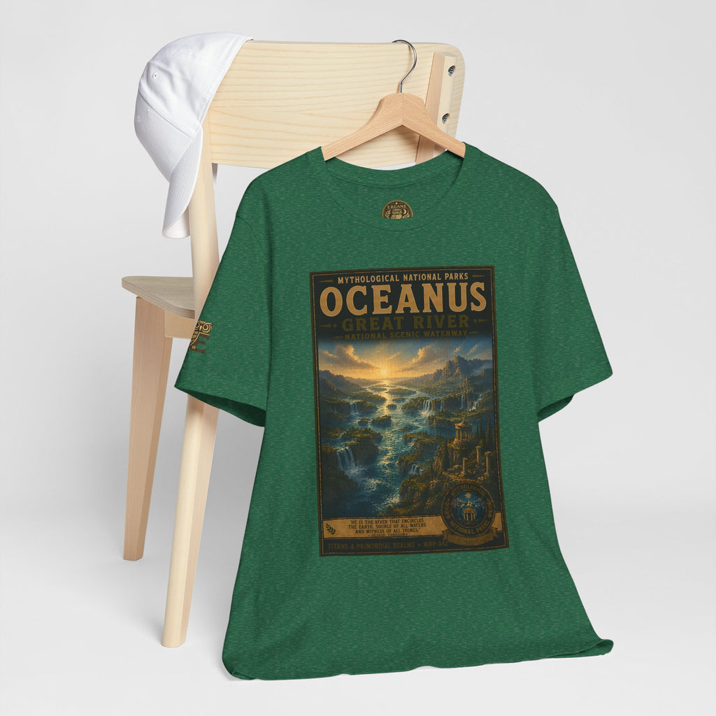 Mythological National Parks COLLECTION V- #042-050 TITANS & PRIMORDIAL REALMS | Vintage nature poster Tee | Mythological National Parks graphic shirt