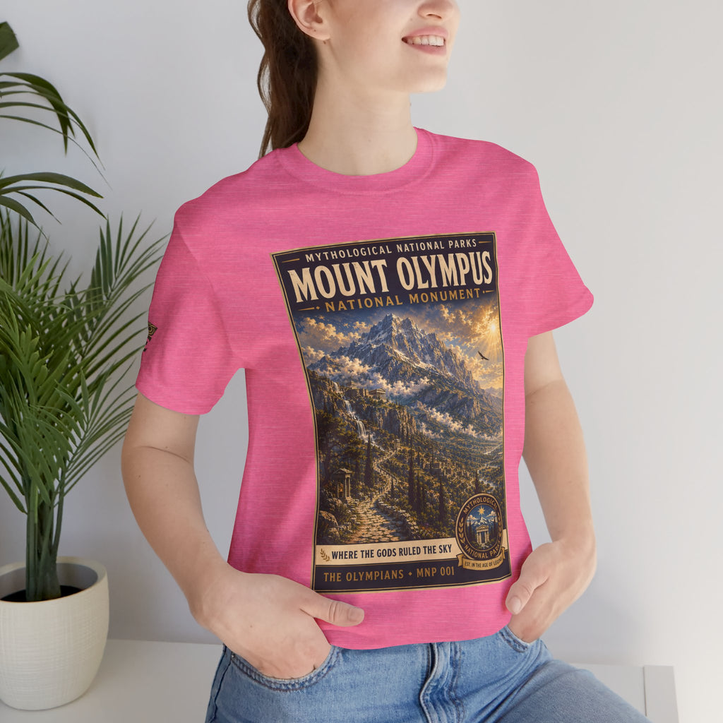 Mythological National Parks Collection I- #001-007- The Olympians  | Vintage nature poster Tee | Mythological National Parks graphic shirt