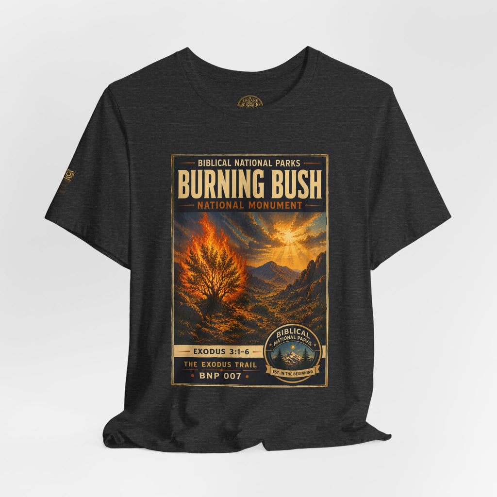 Biblical National Parks Collection II- The Exodus Trail #007/013 Exodus 3: 1-6 | Vintage nature poster Tee | Biblical national parks graphic shirt