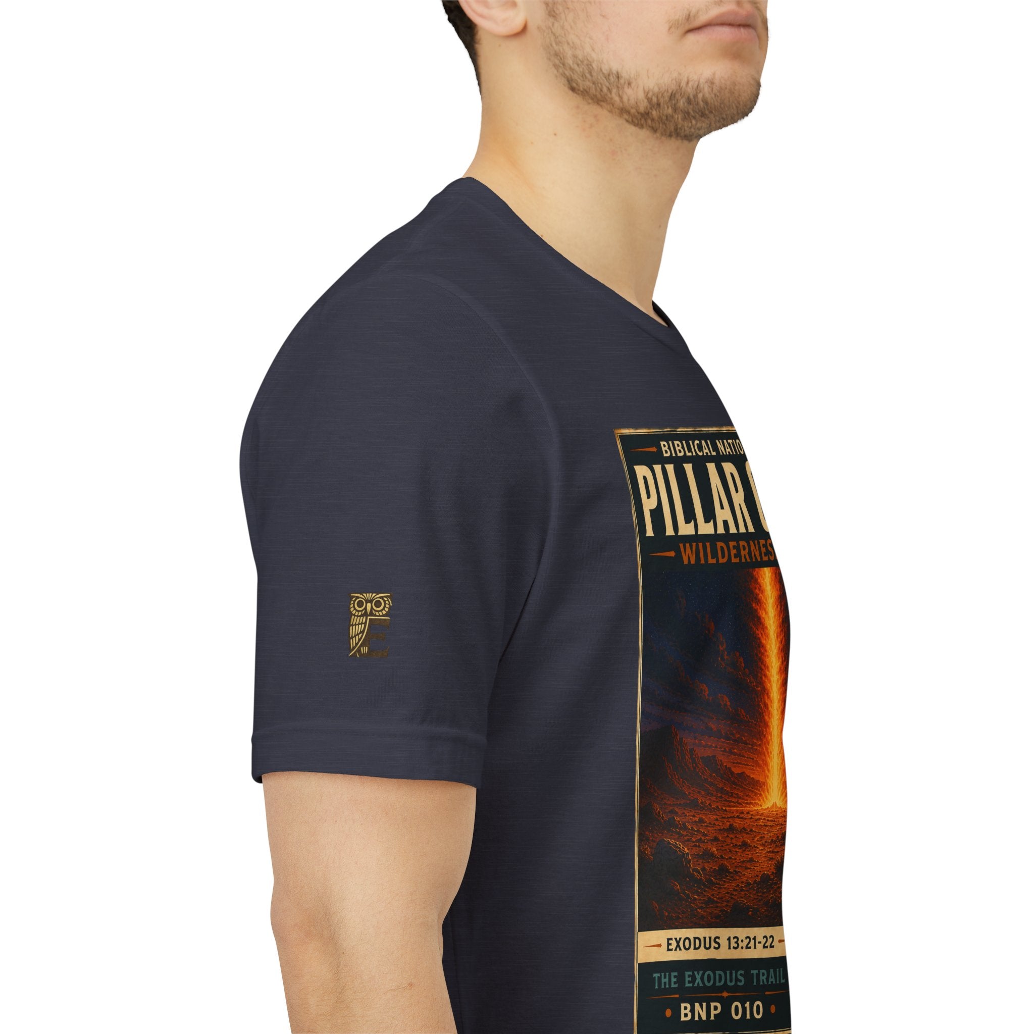 Biblical National Parks Collection II- The Exodus Trail #010/013 Exodus 13: 21-22 | Vintage nature poster Tee | Biblical national parks graphic shirt