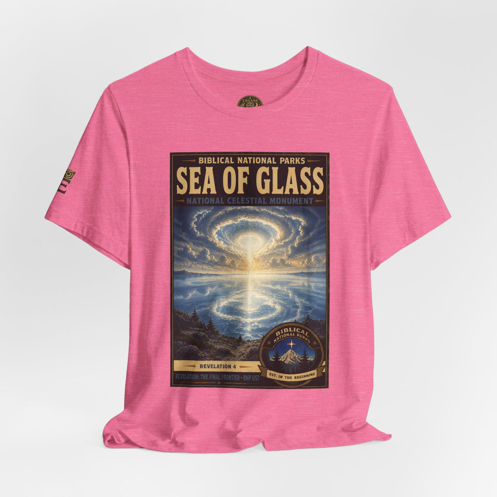 Biblical National Parks Collection X- #057/061 - Revelation: The Final Frontier | Revelation 4 | Vintage nature poster Tee | Biblical national parks graphic shirt
