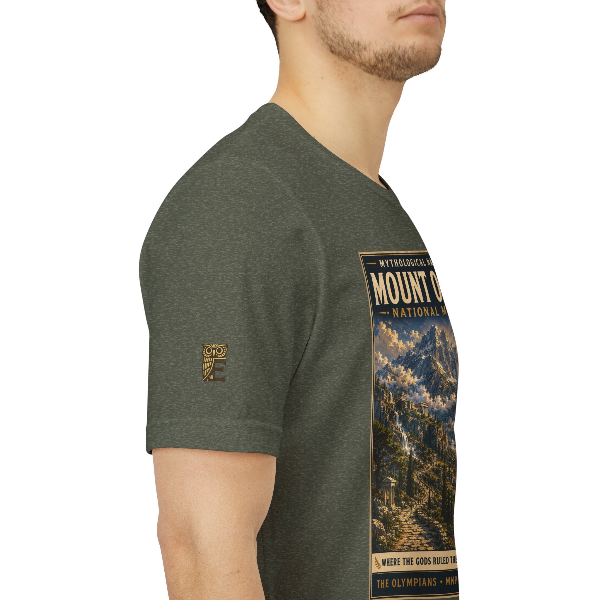 Mythological National Parks Collection I- #001-007- The Olympians  | Vintage nature poster Tee | Mythological National Parks graphic shirt