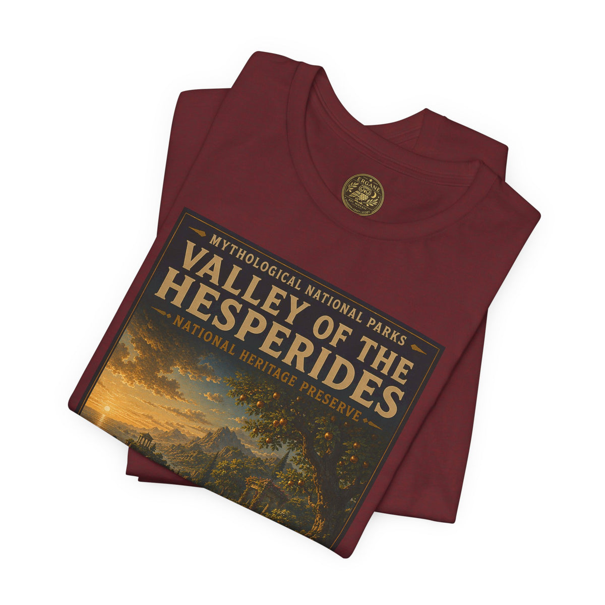 Mythological National Parks COLLECTION V- #047-050 TITANS & PRIMORDIAL REALMS | Vintage nature poster Tee | Mythological National Parks graphic shirt