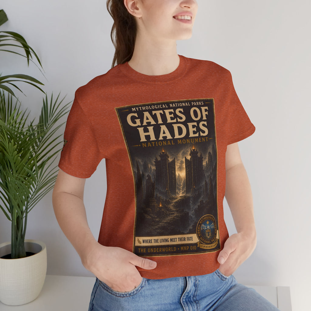 Mythological National Parks Collection II- #010-016 -The Underworld | Vintage nature poster Tee | Mythological National Parks graphic shirt