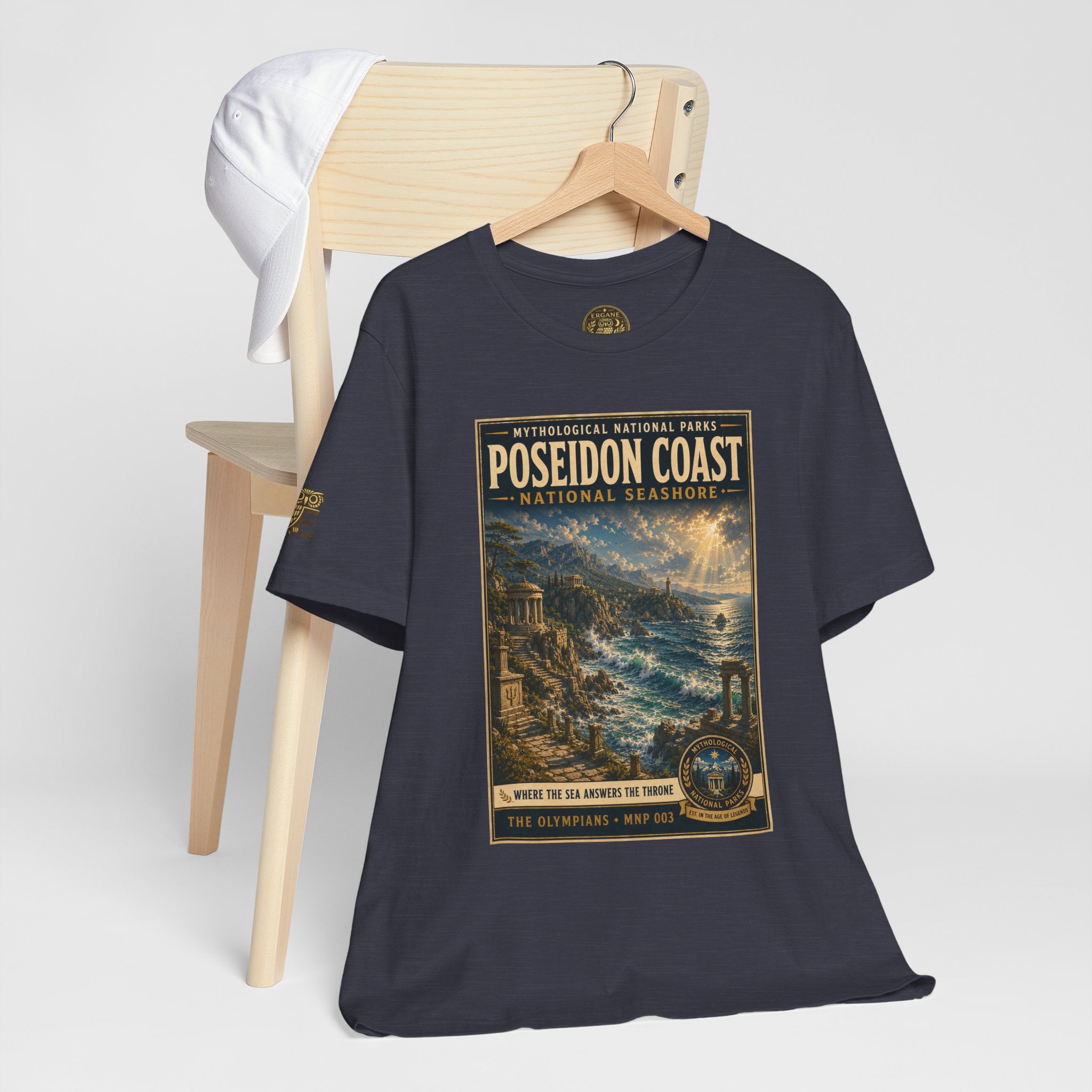 Mythological National Parks Collection I- #003-007 - The Olympians | Vintage nature poster Tee | Mythological National Parks graphic shirt