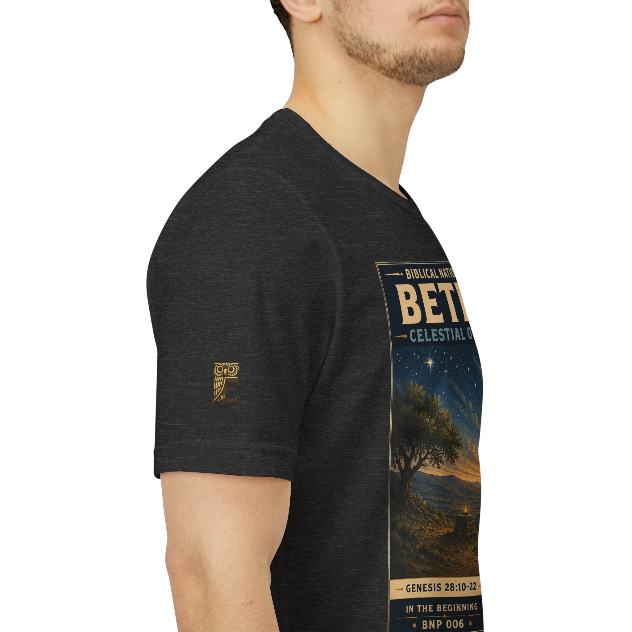 Biblical National Parks Collection I- In The Beginning #006/006 Genesis 28: 10-22 | Vintage nature poster Tee | Biblical national parks graphic shirt