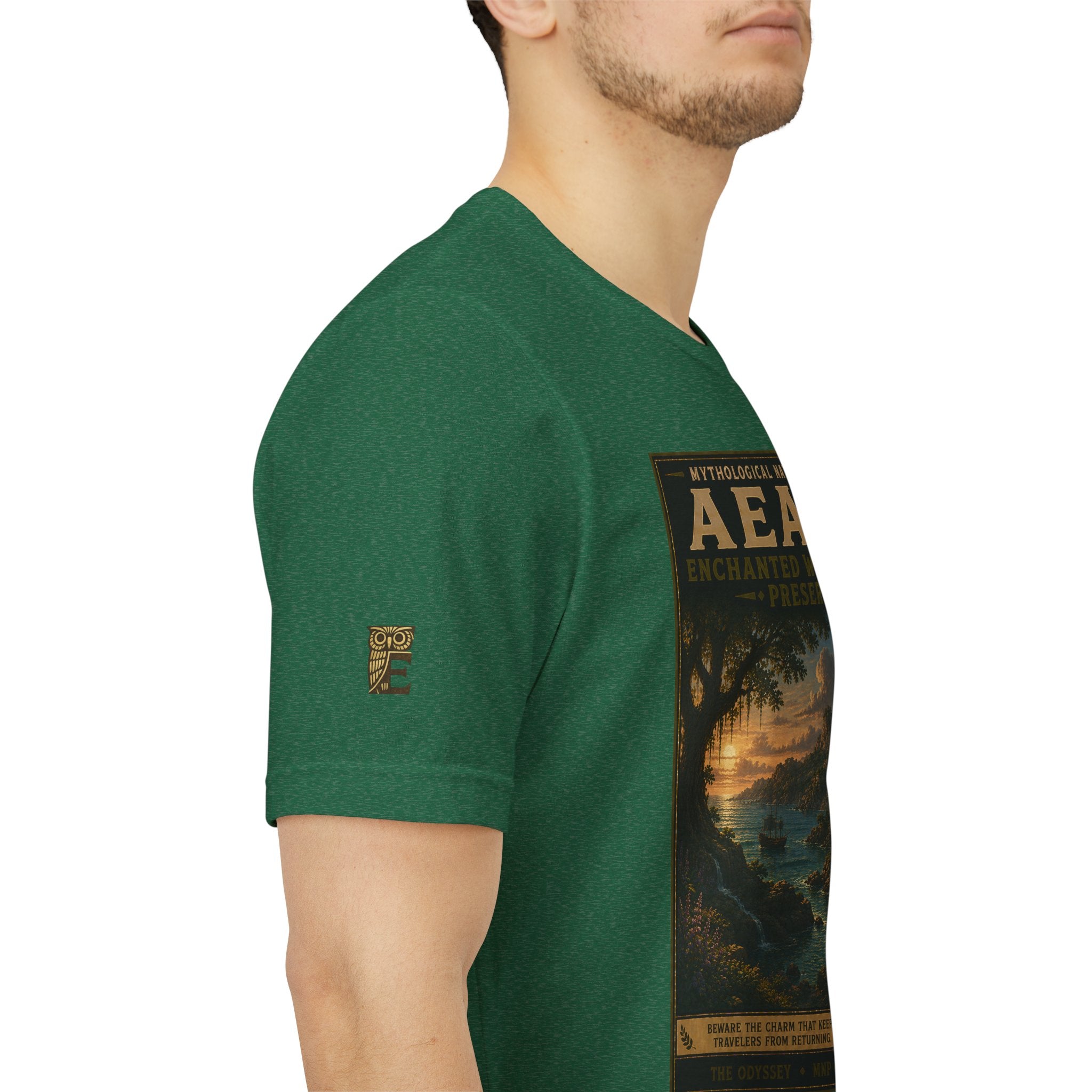 Mythological National Parks Collection IV- #033-038 - THE ODYSSEY | Vintage nature poster Tee | Mythological National Parks graphic shirt