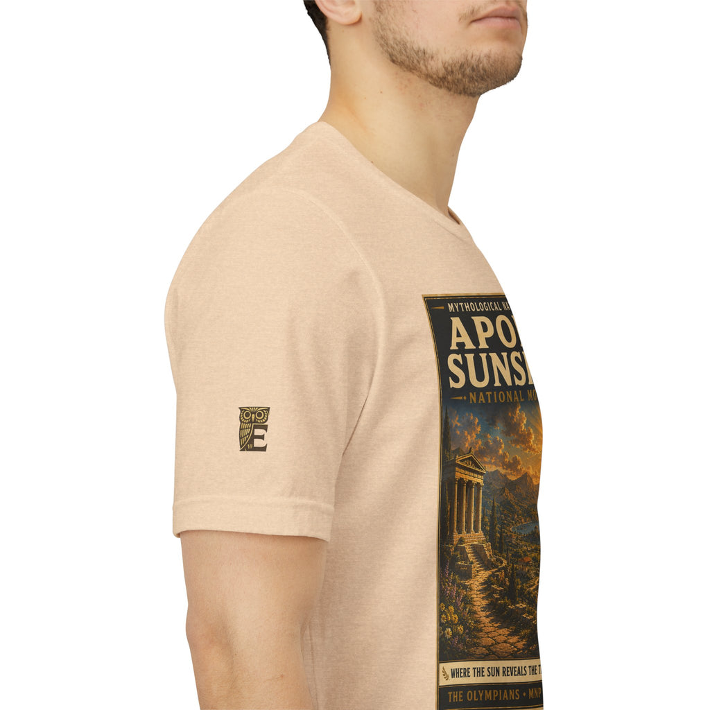 Mythological National Parks Collection I- #007-007 -The Olympians | Vintage nature poster Tee | Mythological National Parks graphic shirt