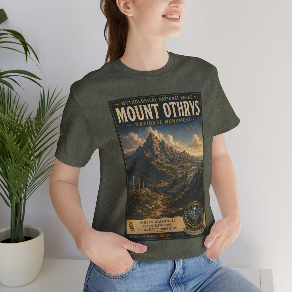 Mythological National Parks COLLECTION V- #039-050 TITANS & PRIMORDIAL REALMS | Vintage nature poster Tee | Mythological National Parks graphic shirt