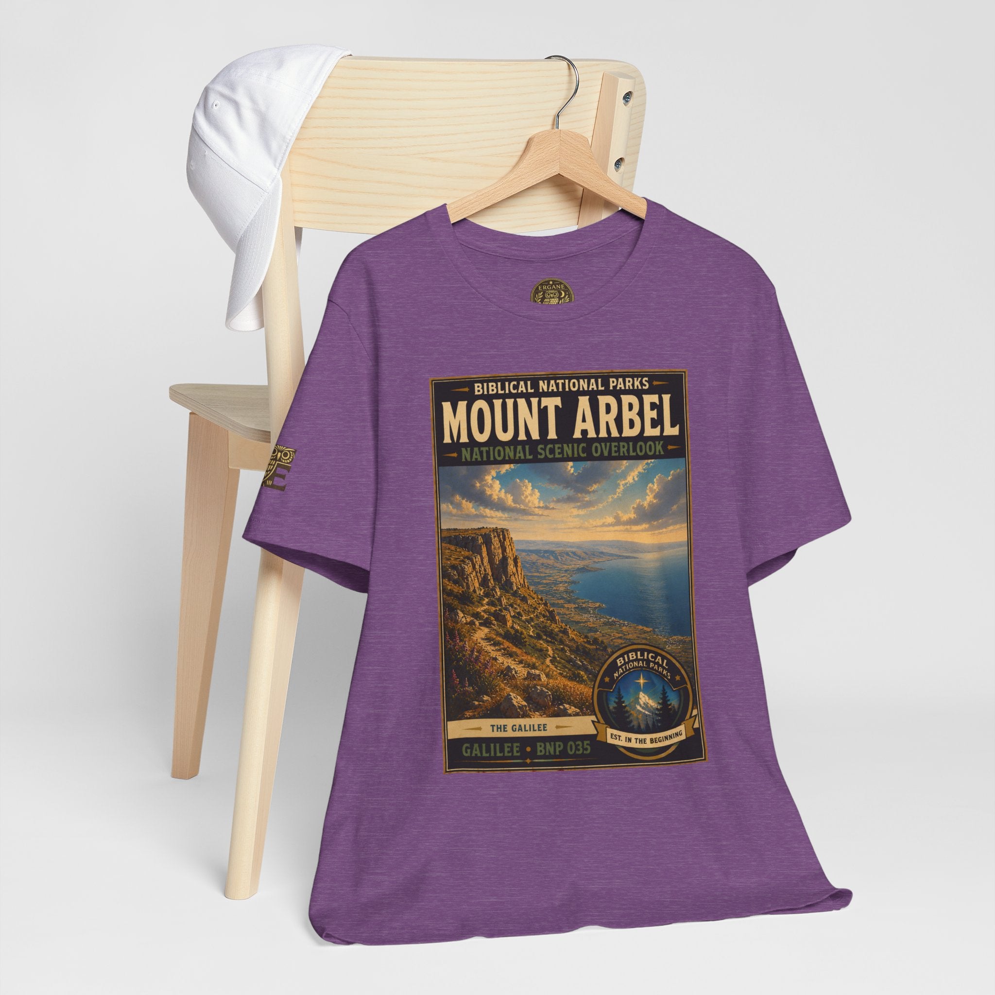Biblical National Parks Collection VI- Galilee #035/035 The Galilee | Vintage nature poster Tee | Biblical national parks graphic shirt