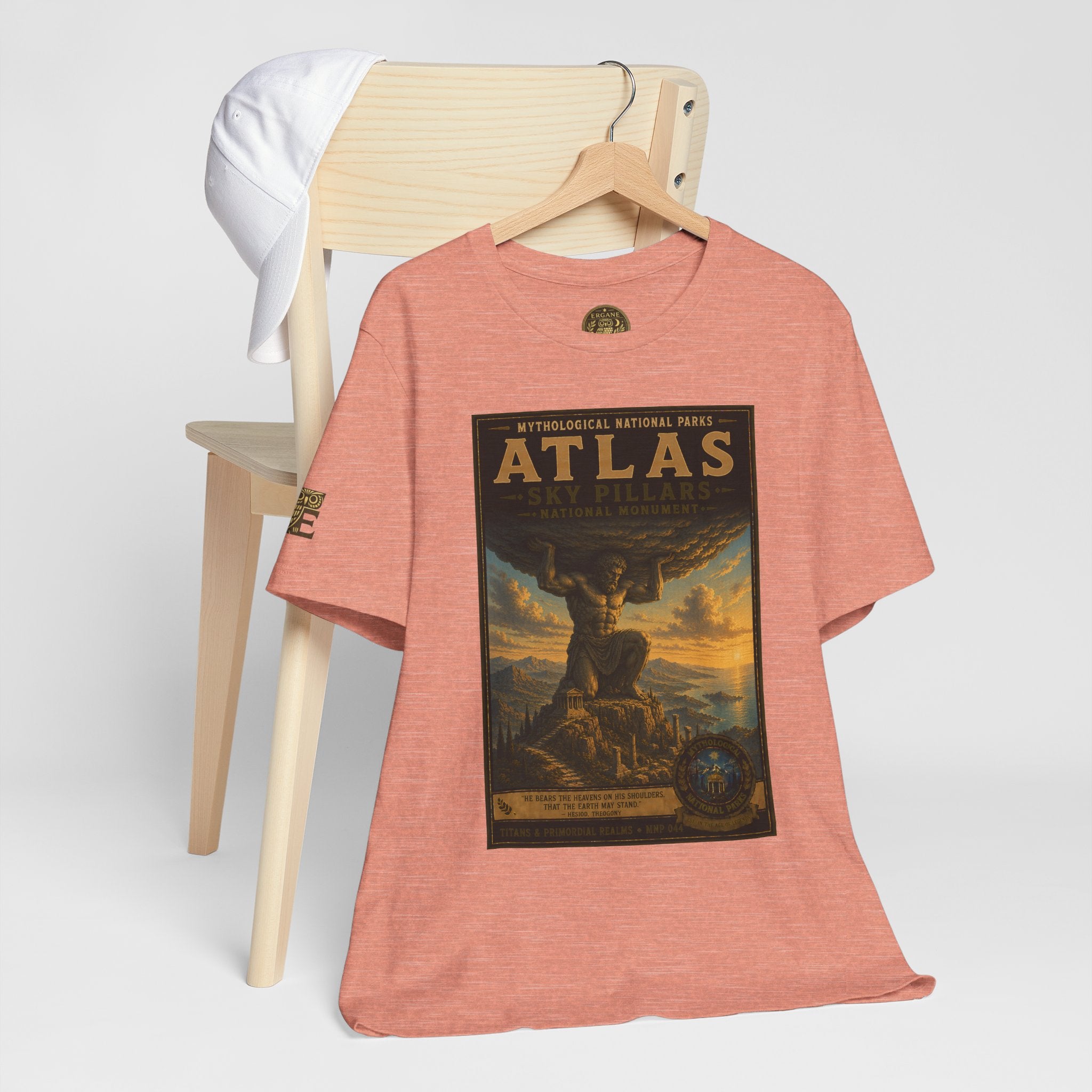 Mythological National Parks COLLECTION V- #044-050 TITANS & PRIMORDIAL REALMS | Vintage nature poster Tee | Mythological National Parks graphic shirt