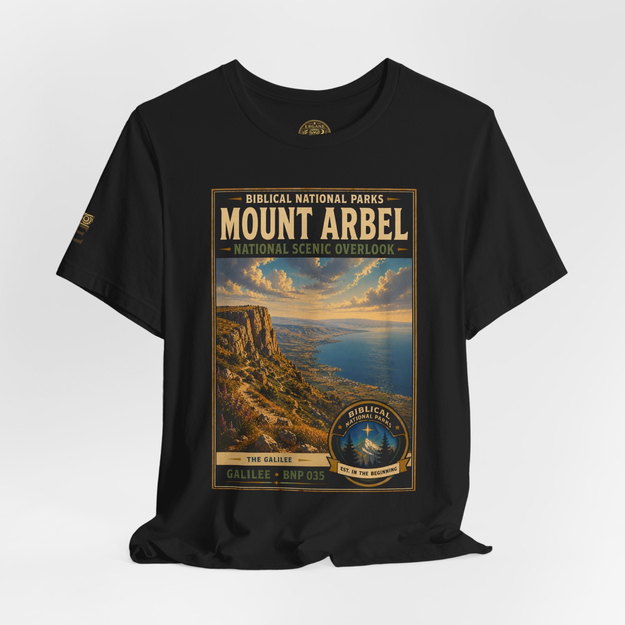 Biblical National Parks Collection VI- Galilee #035/035 The Galilee | Vintage nature poster Tee | Biblical national parks graphic shirt