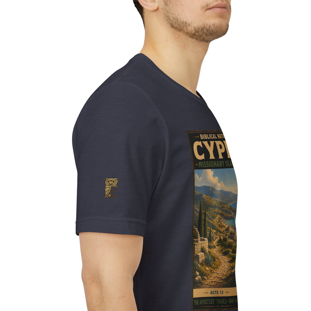 Biblical National Parks Collection VIII- The Apostles' Trails #044/049 | Acts 13 | Vintage nature poster Tee | Biblical national parks graphic shirt