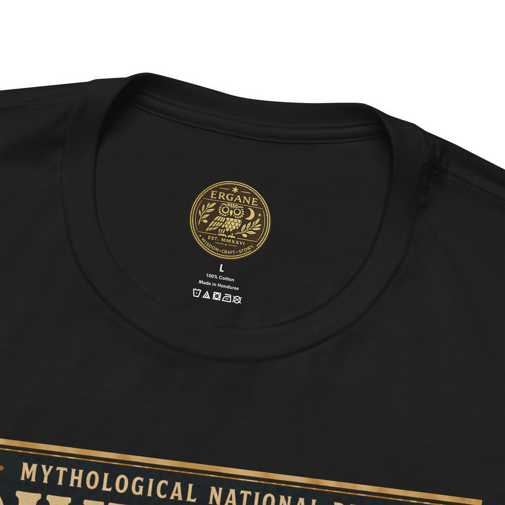 Mythological National Parks Collection II- #008-016 -The Underworld | Vintage nature poster Tee | Mythological National Parks graphic shirt