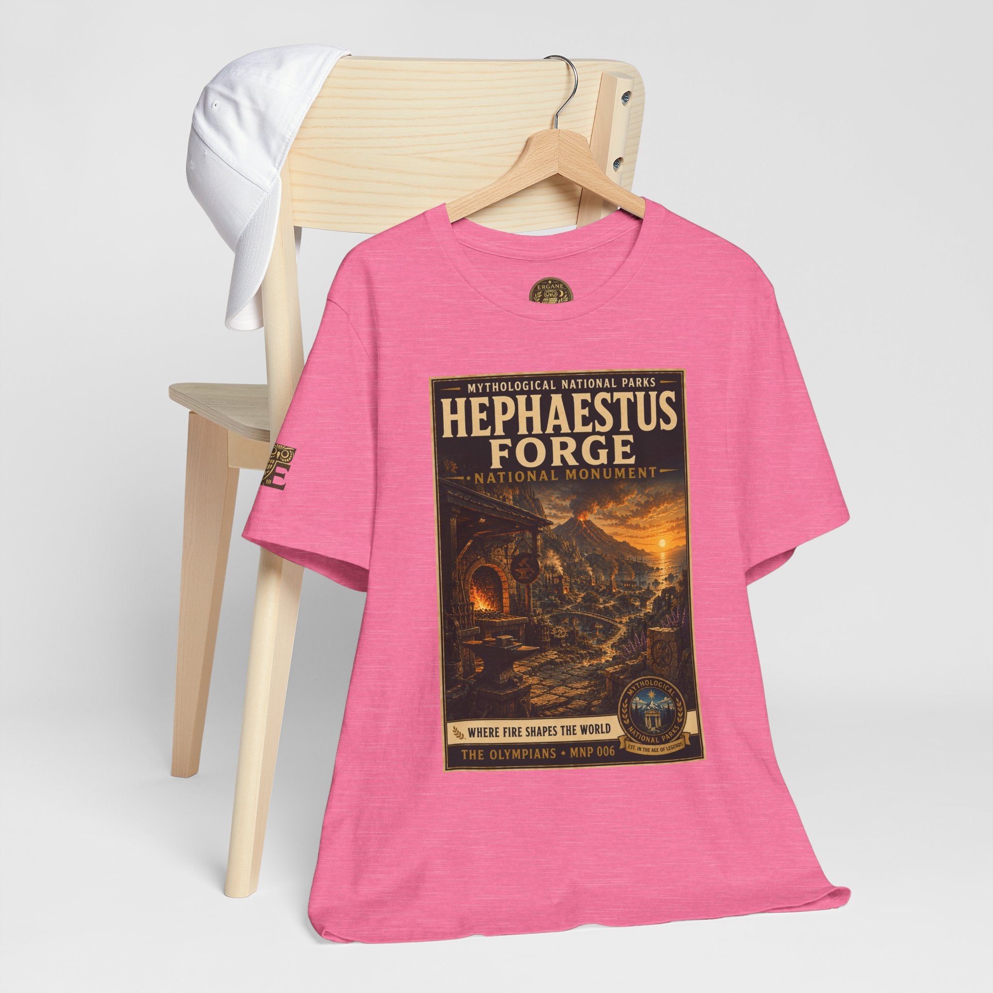 Mythological National Parks Collection I- #006-007 -The Olympians | Vintage nature poster Tee | Mythological National Parks graphic shirt