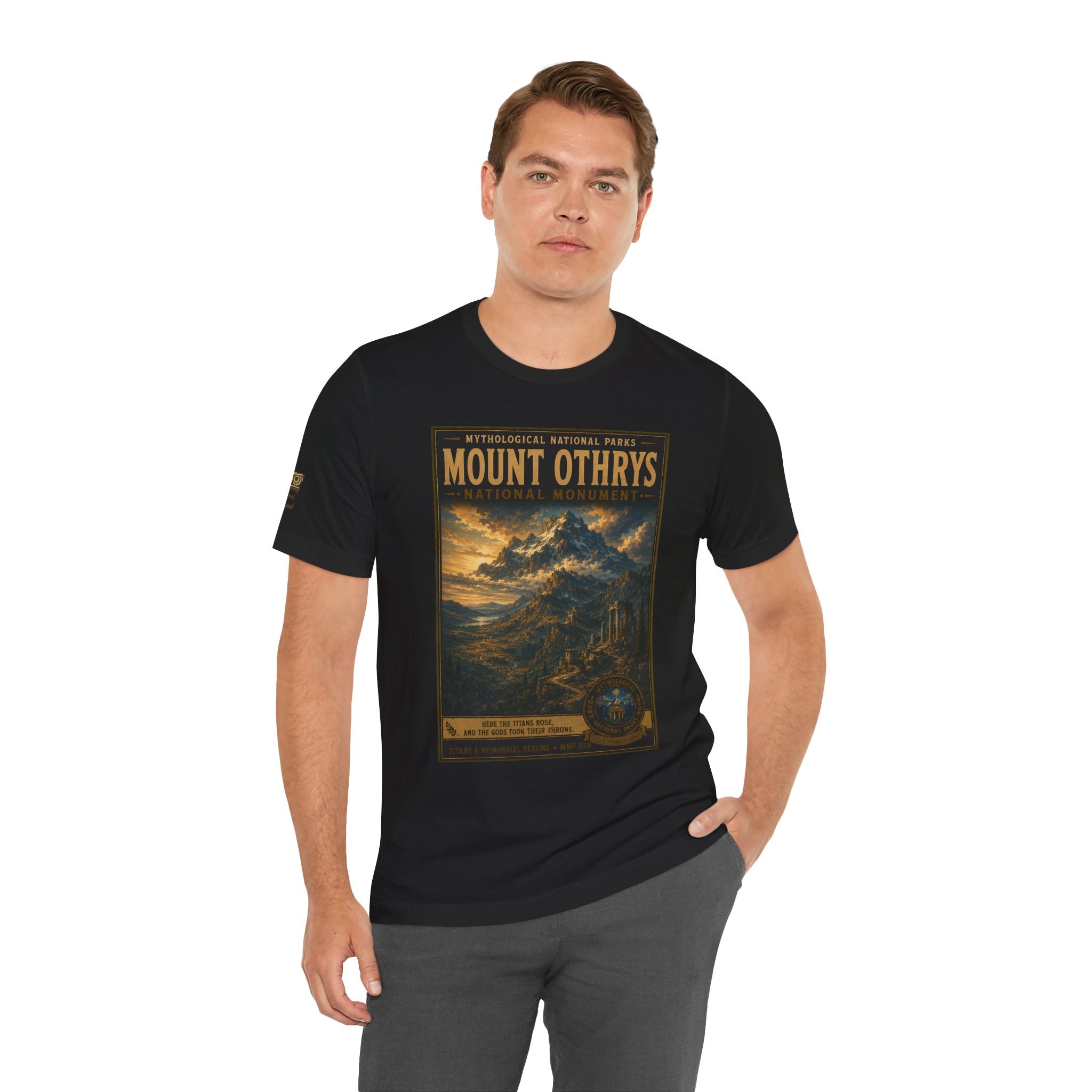 Mythological National Parks COLLECTION V- #039-050 TITANS & PRIMORDIAL REALMS | Vintage nature poster Tee | Mythological National Parks graphic shirt