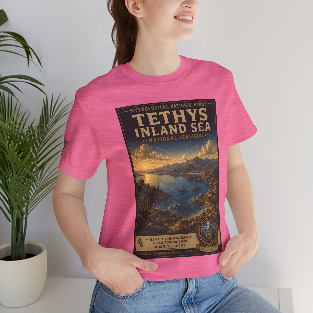 Mythological National Parks COLLECTION V- #043-050 TITANS & PRIMORDIAL REALMS | Vintage nature poster Tee | Mythological National Parks graphic shirt