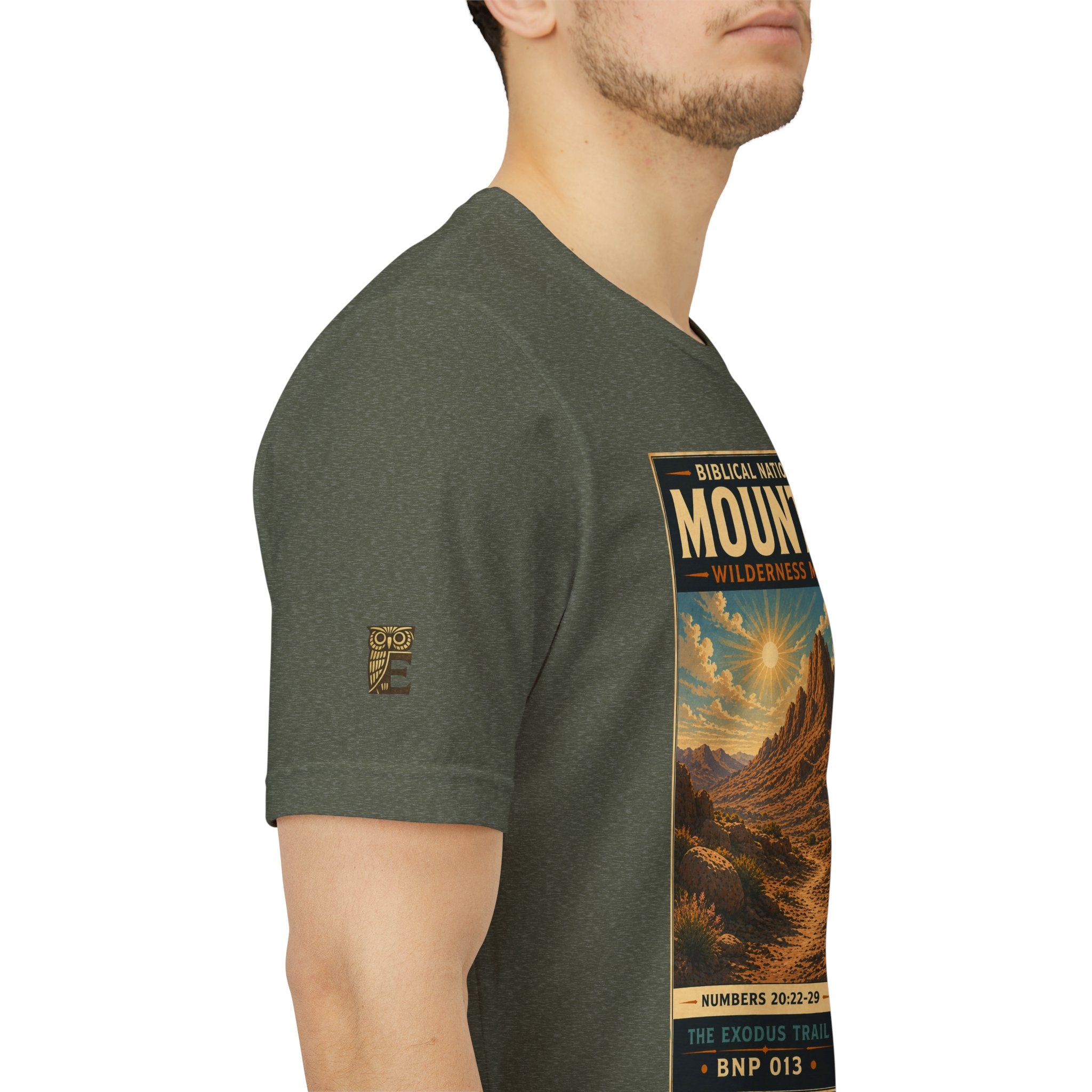 Biblical National Parks Collection II- The Exodus Trail #013/013 Exodus 20: 22-29 | Vintage nature poster Tee | Biblical national parks graphic shirt
