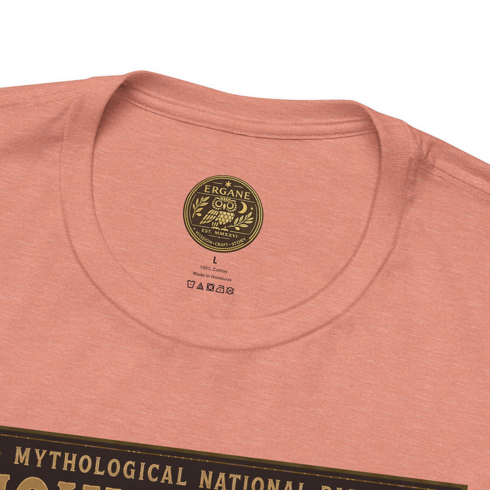 Mythological National Parks Collection III- #027-028 - Heros & Monsters | Vintage nature poster Tee | Mythological National Parks graphic shirt