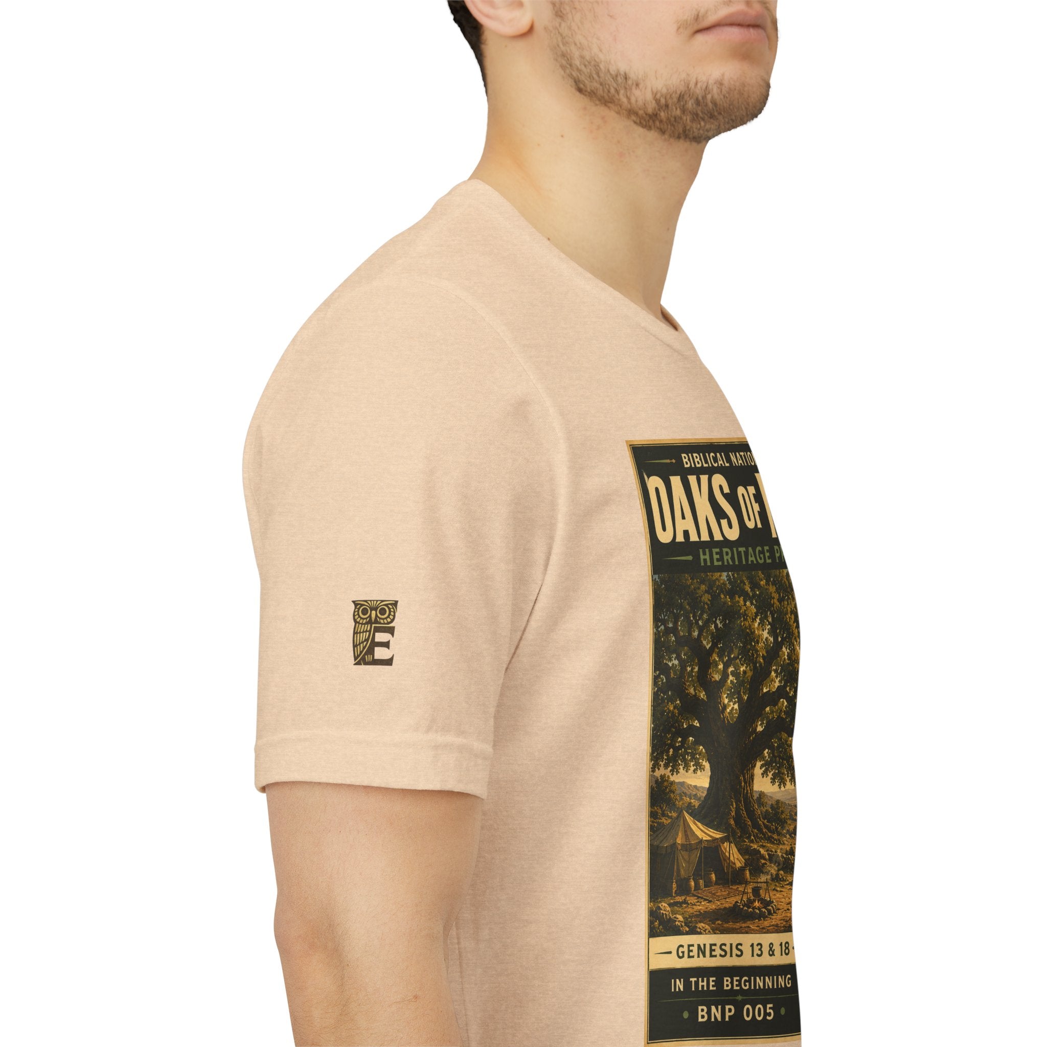 Biblical National Parks Collection I- In The Beginning #005/006 Genesis 13 & 18 | Vintage nature poster Tee | Biblical national parks graphic shirt